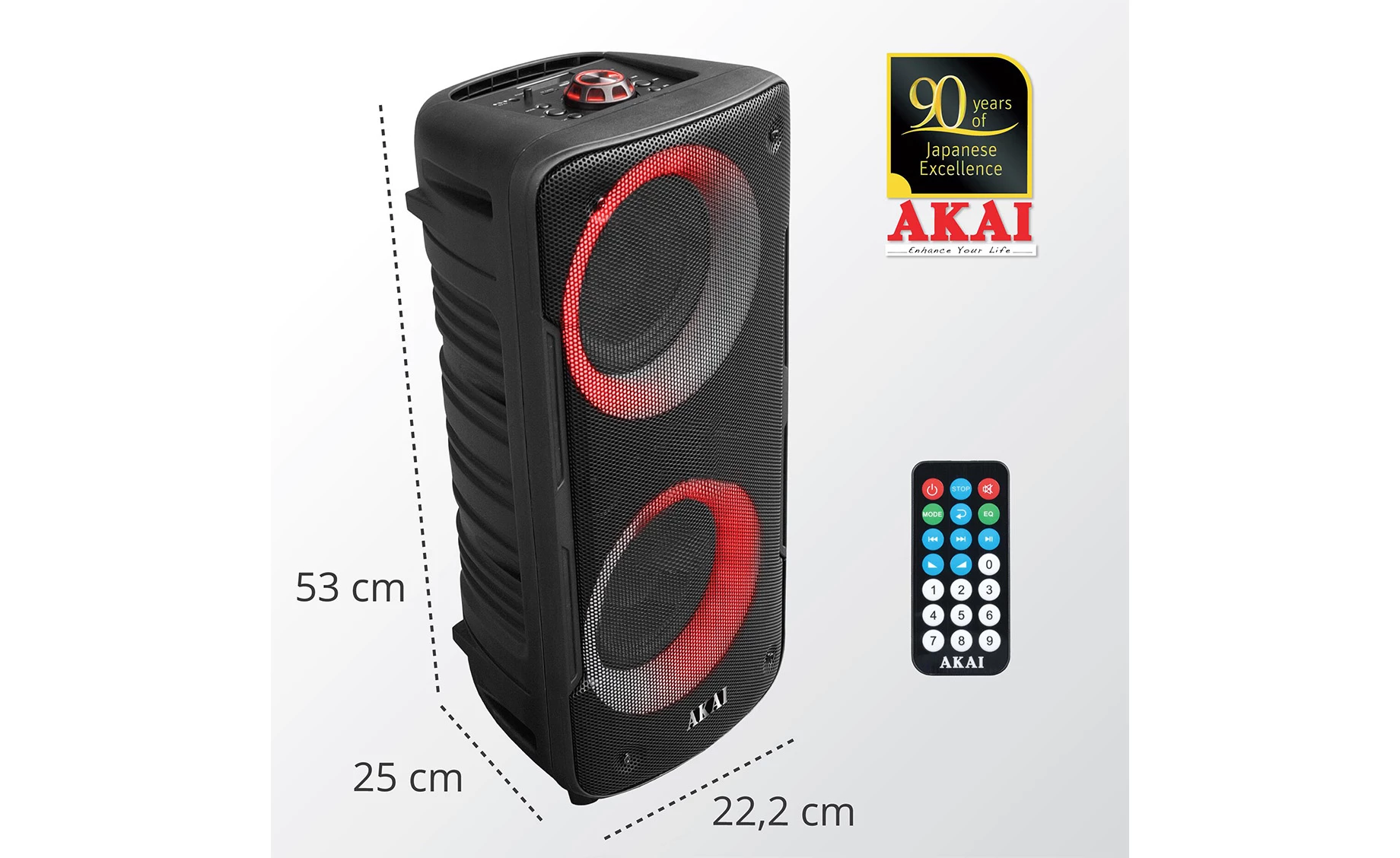 Akai ABTS-TK19 party zvučnik