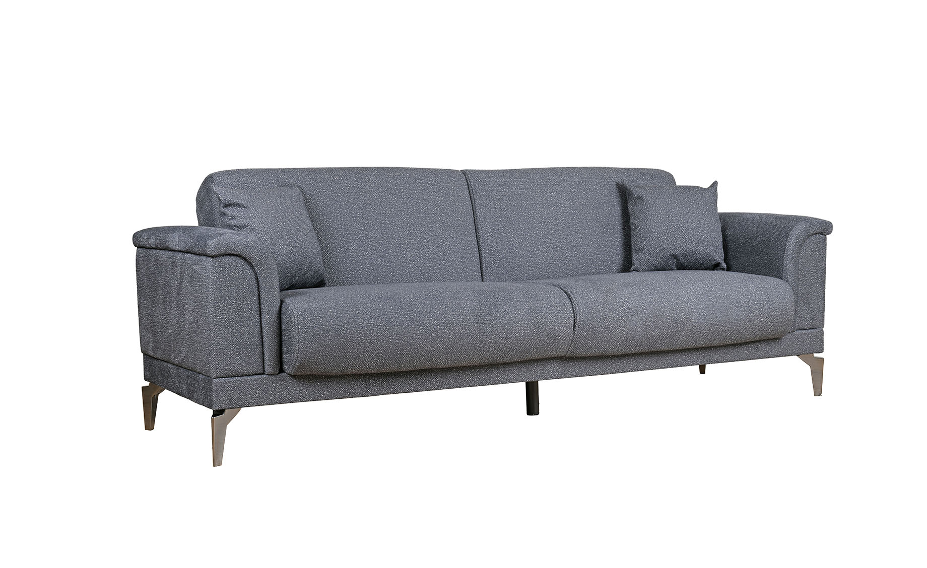 Tila trosjed s ležajem 240x86x84 cm tamno siva