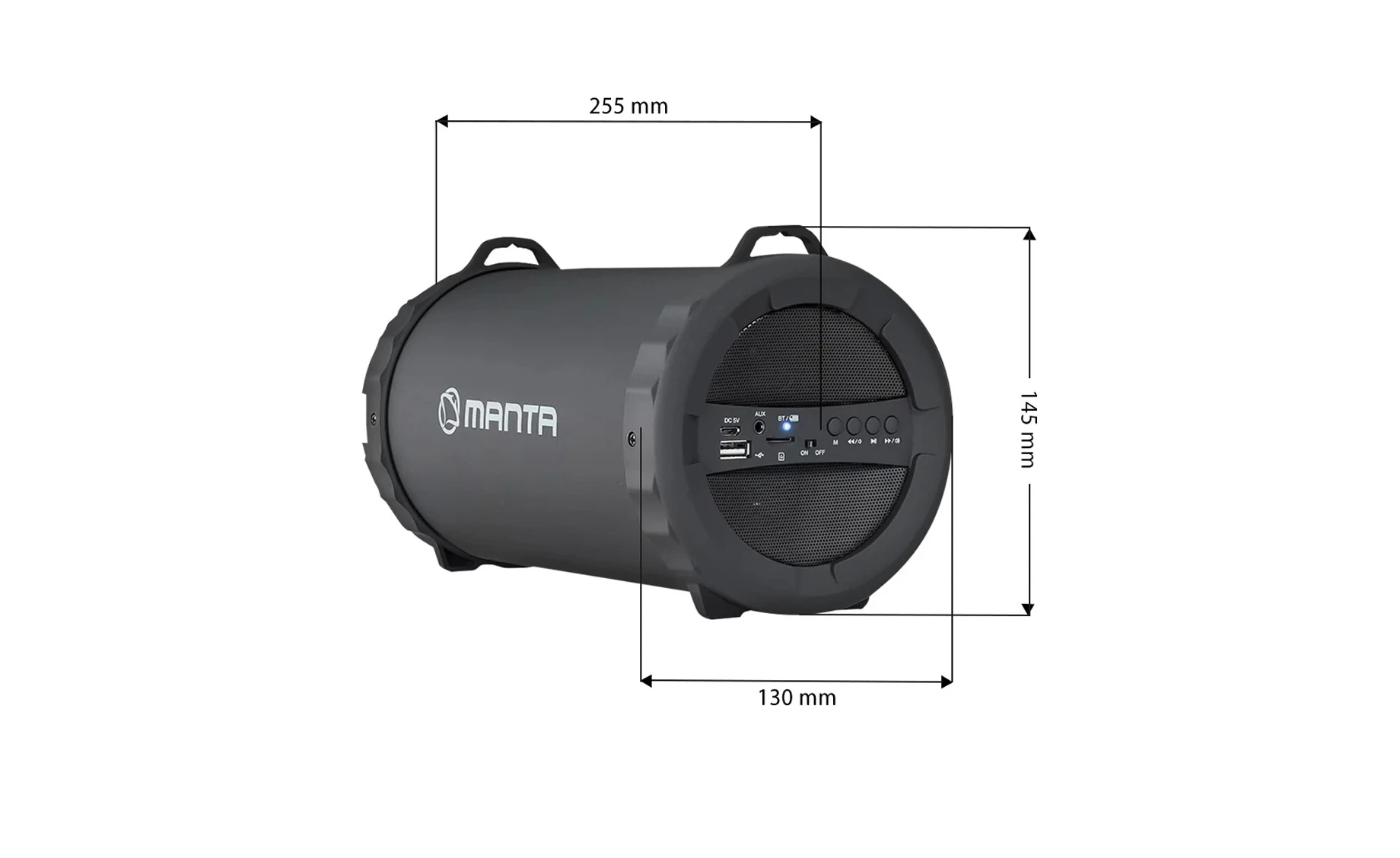 Manta SPK204FM bluetooth zvučnik