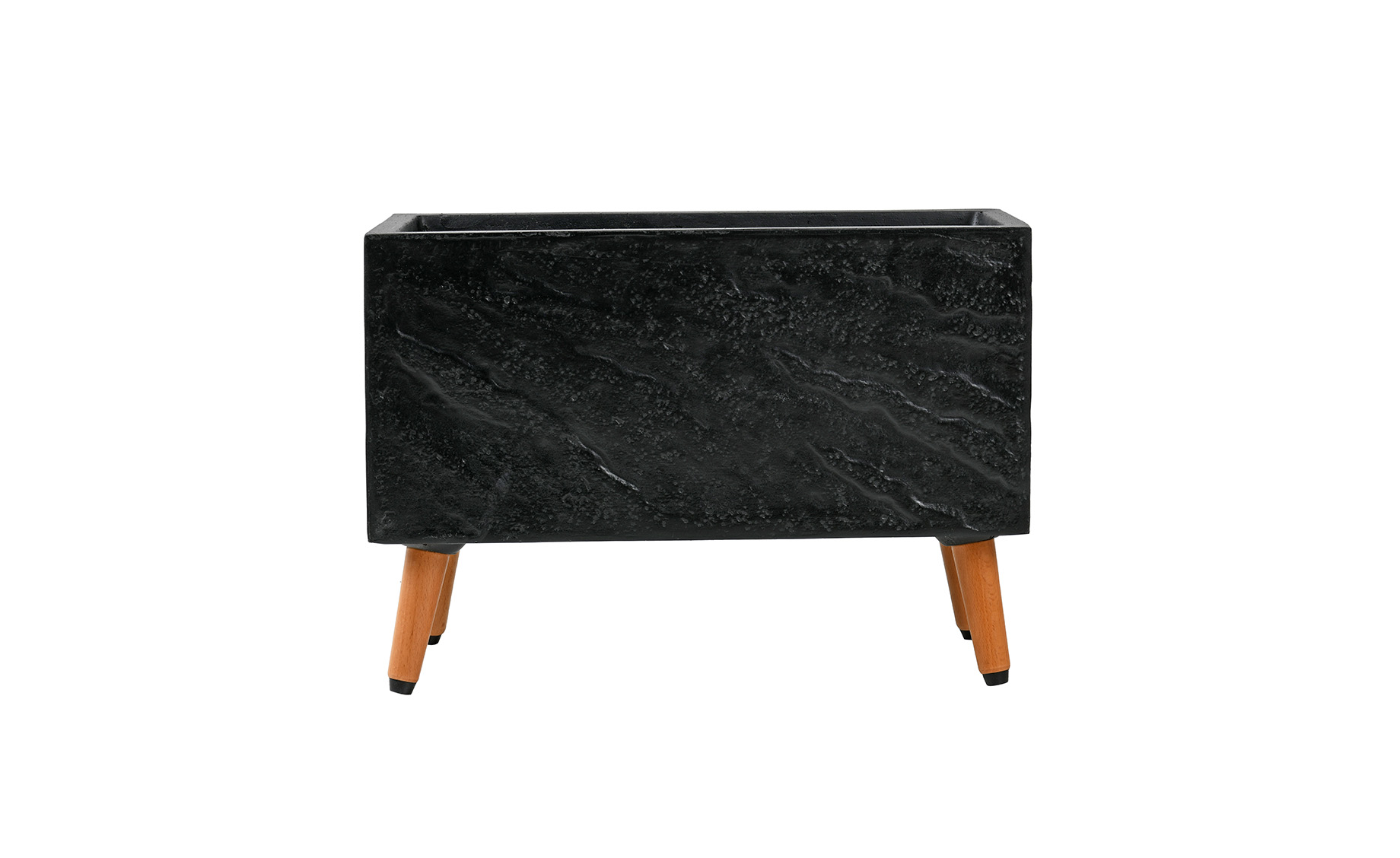  Žardinjera LT23688t stone/legs 50x23x35cm black