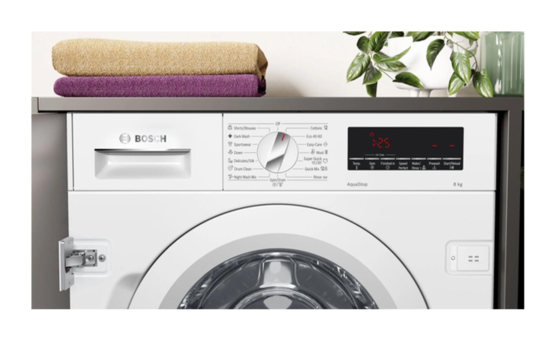 Bosch WIW28542EU ugradbena perilica rublja