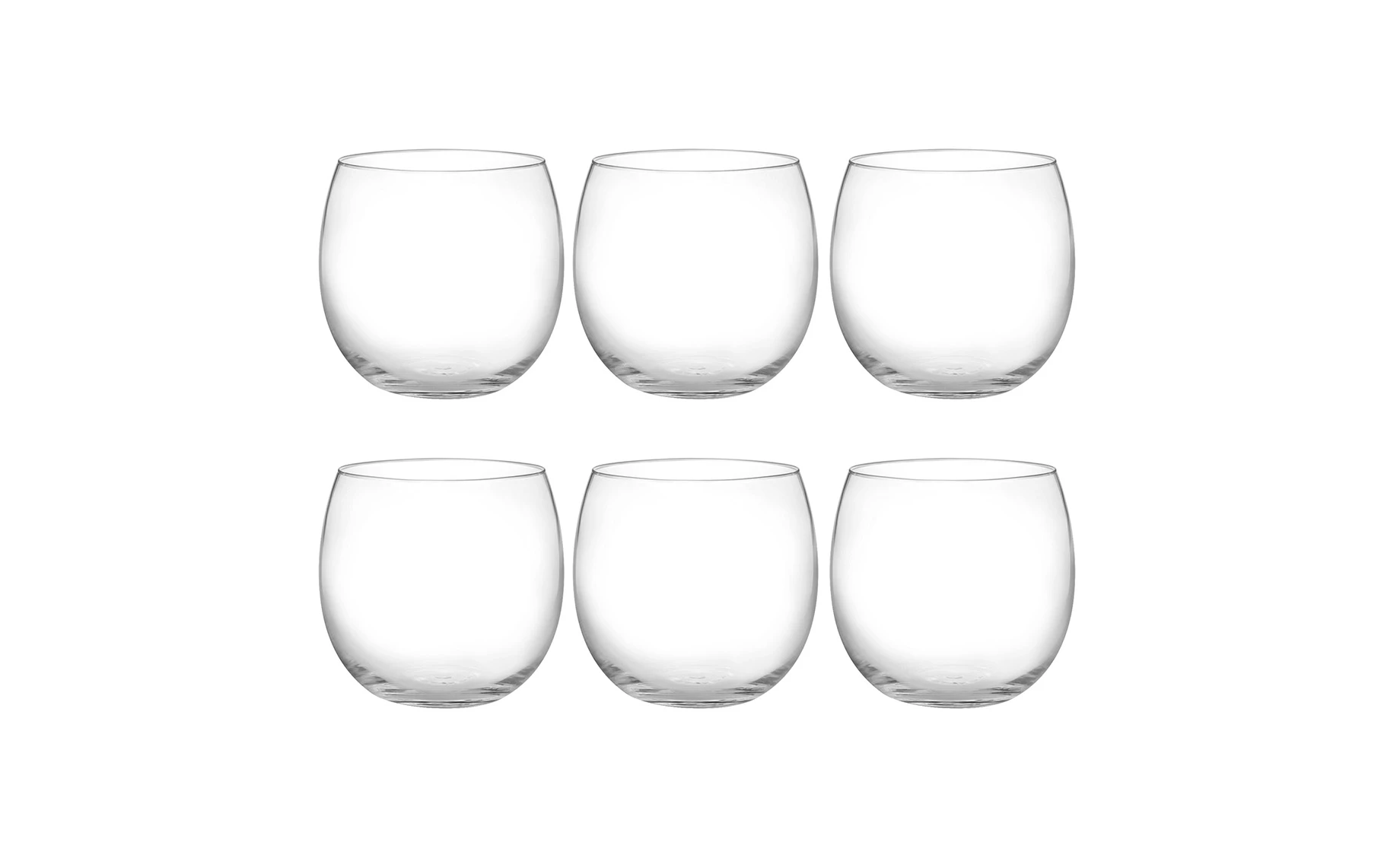 Set 6 čaša za vodu Bubble 320ml