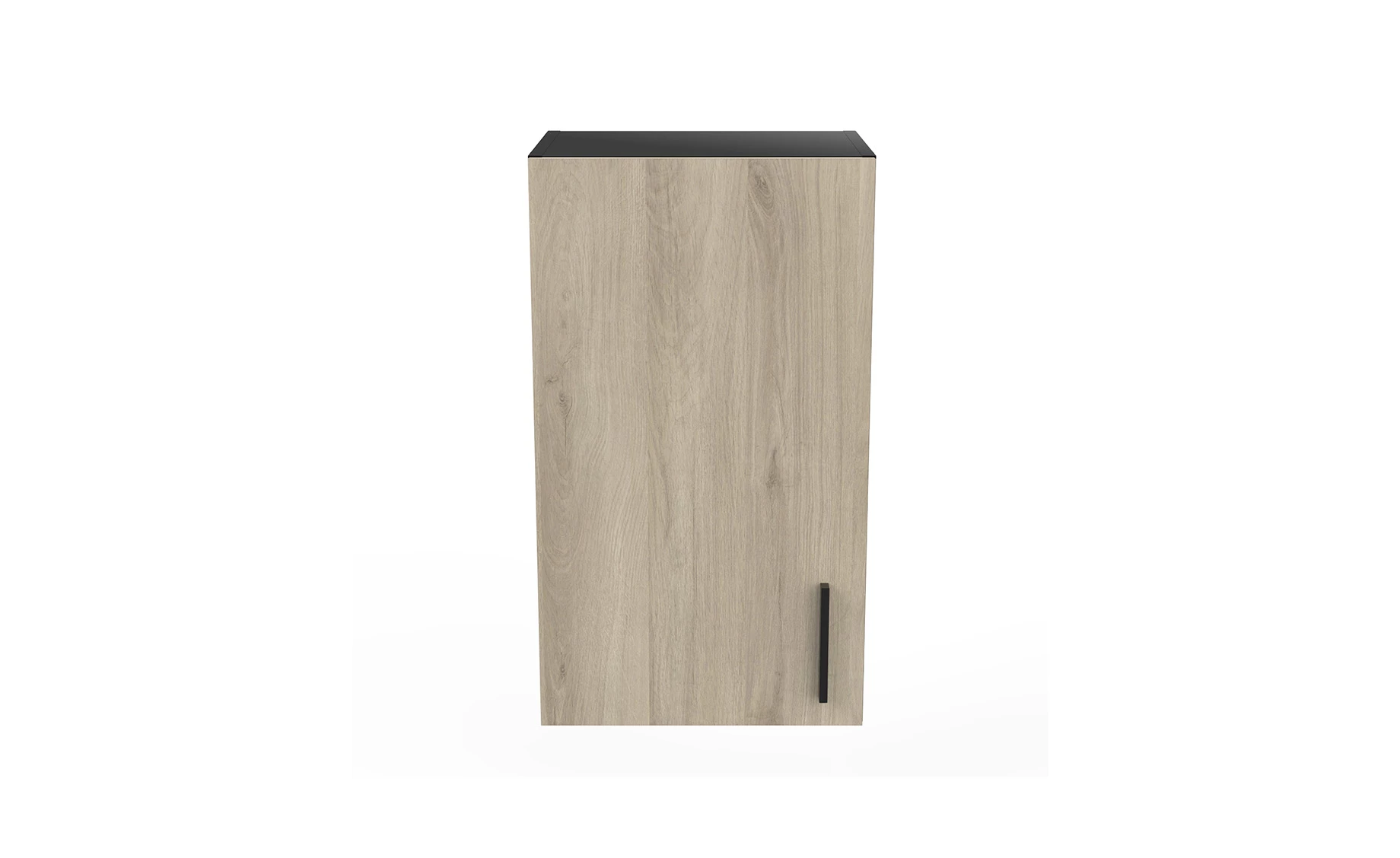 Origan viseći element 1 vrata 40x30x70cm crna/kronberg hrast