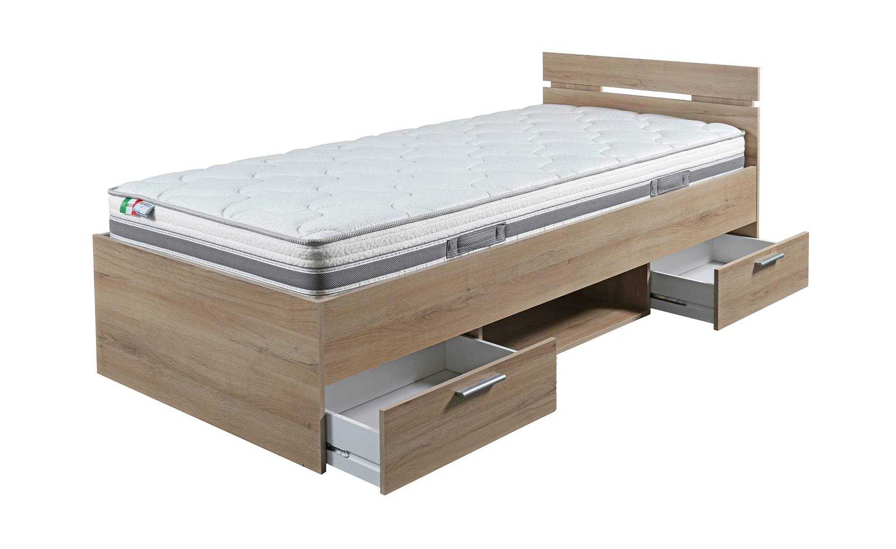 Michigan krevet bez podnice 144,5x207,5x74,2 cm natur