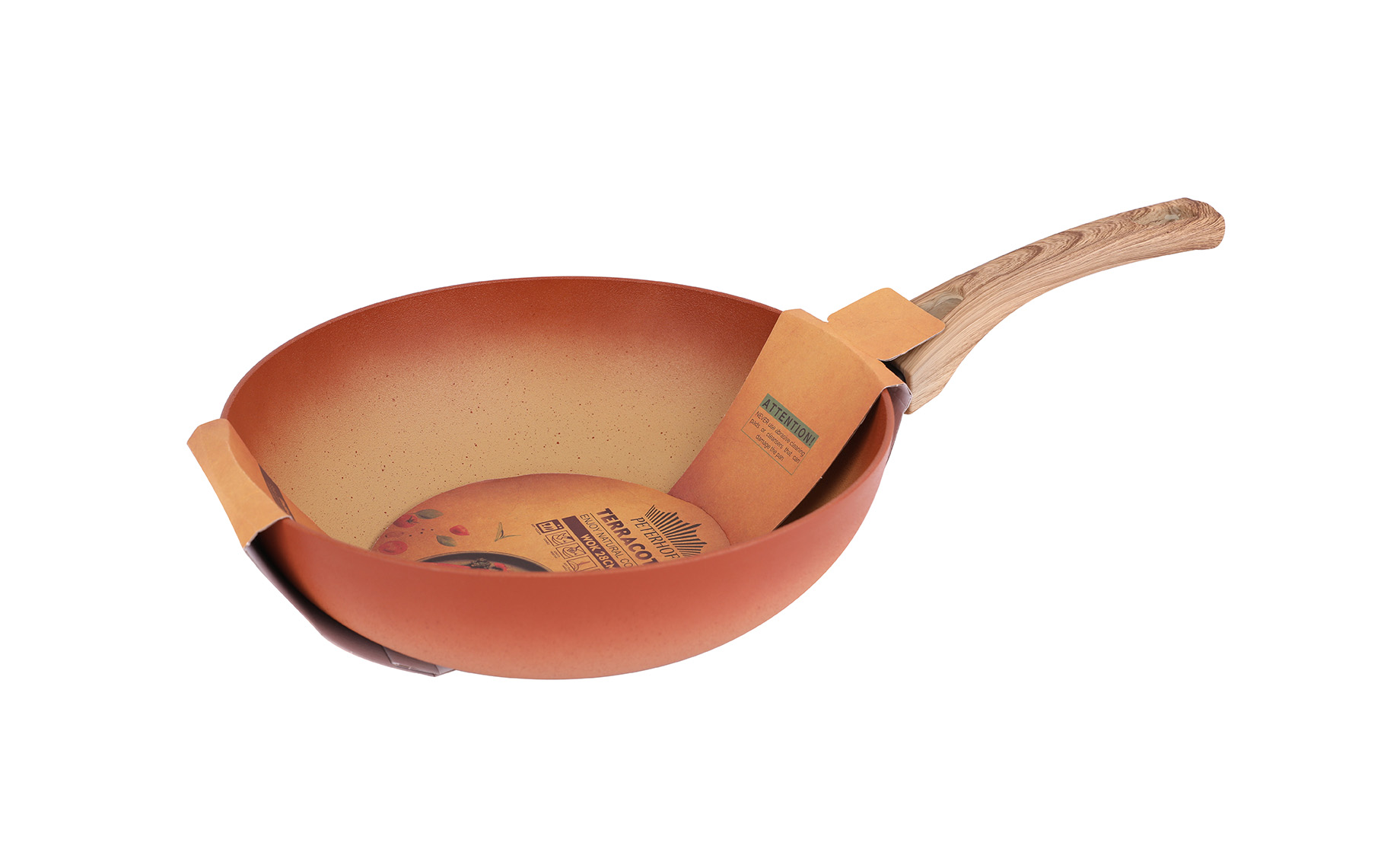 Wok tiganj Terracotta 28cm