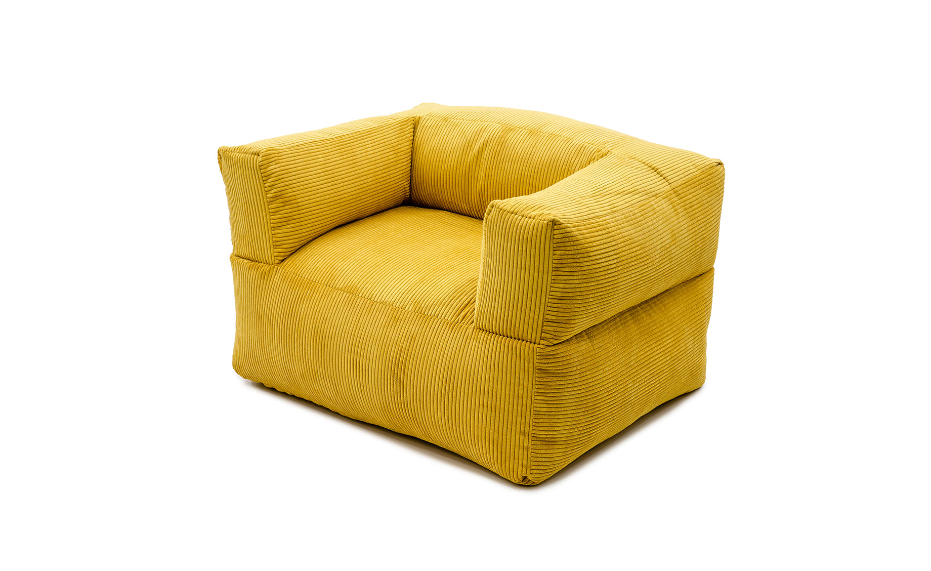 Vreća za sedenje Chair 76x75x90 cm žuta