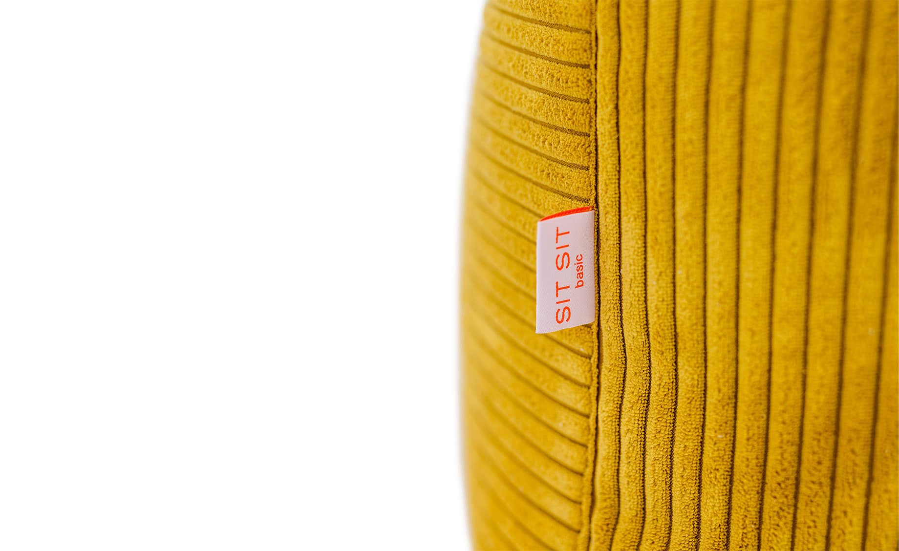 Vreća za sedenje Chair 76x75x90 cm žuta