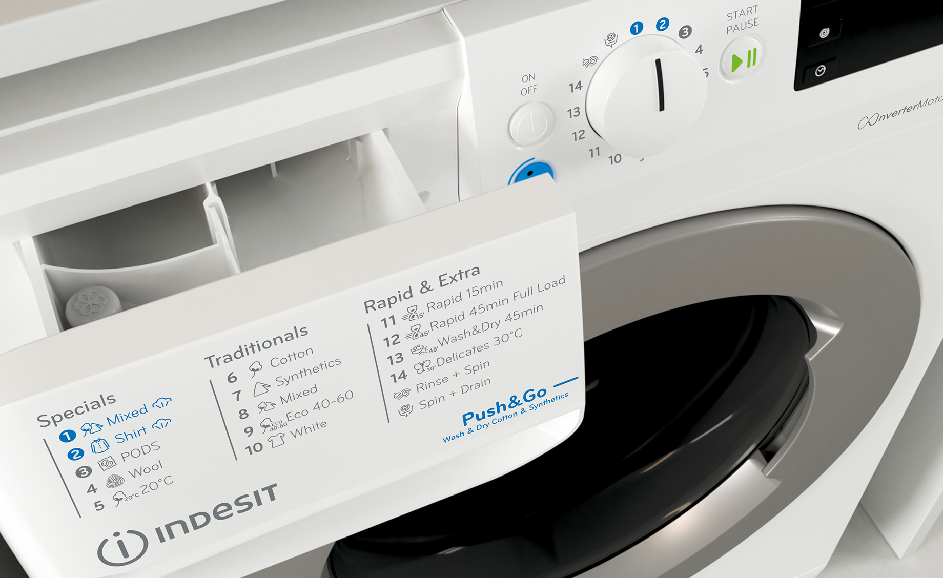 Indesit BDE 86436 WSV EE mašina za pranje i sušenje veša