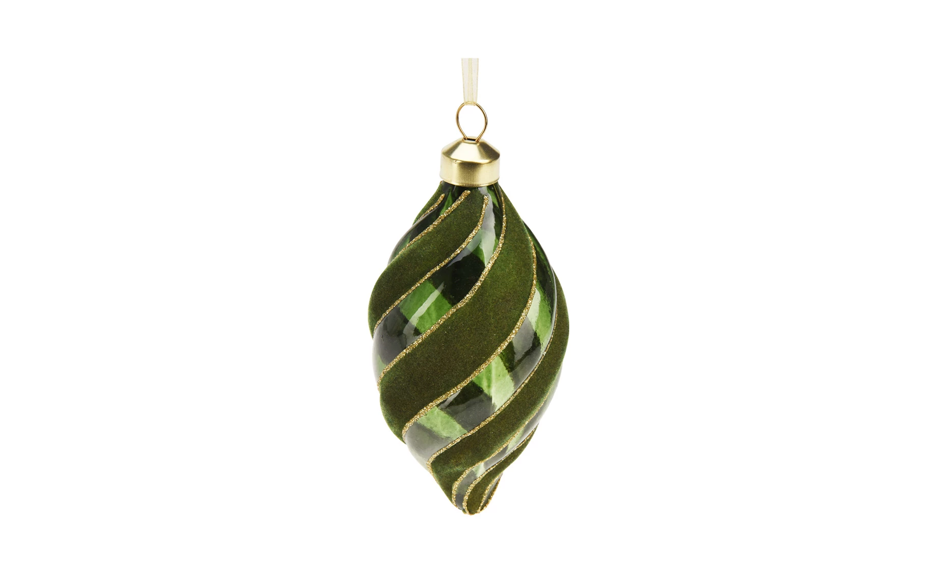 Viseća dekoracija Ornament 8cm više vrsta zelena
