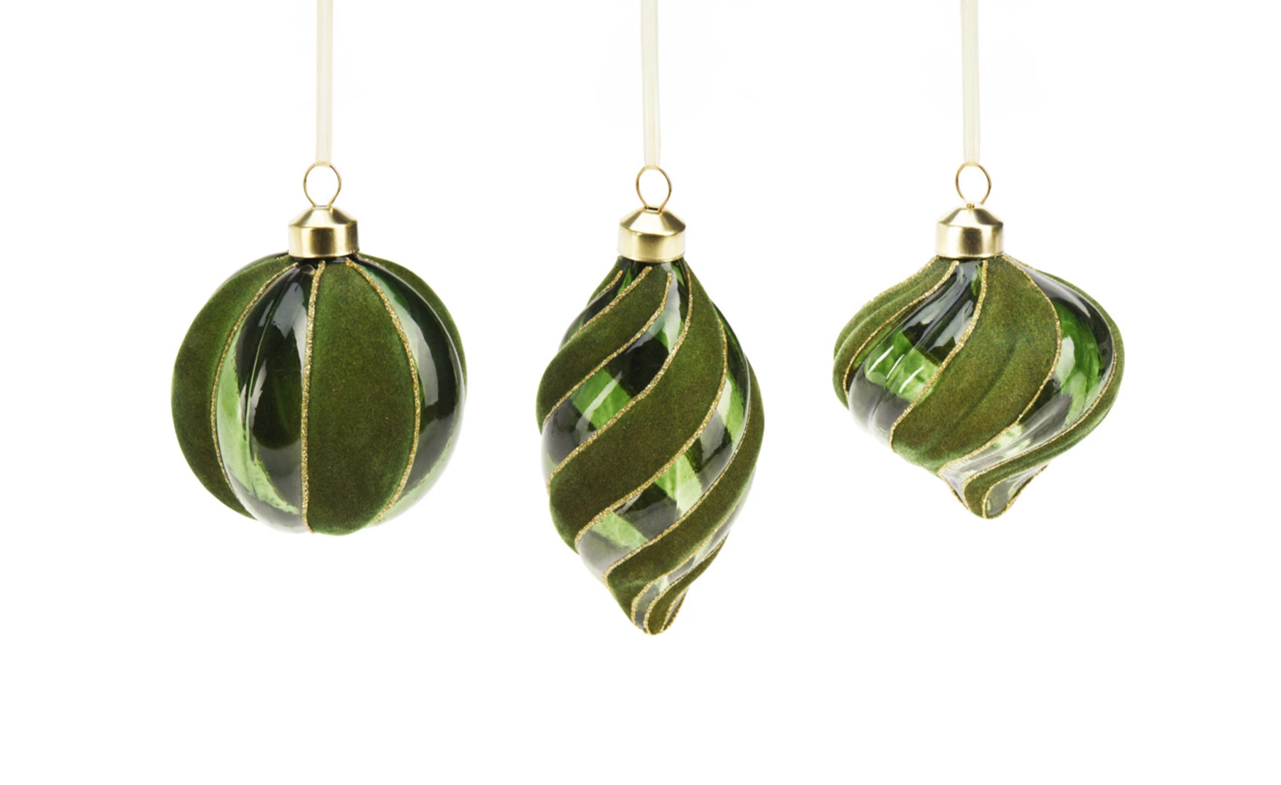 Viseća dekoracija Ornament 8cm više vrsta zelena