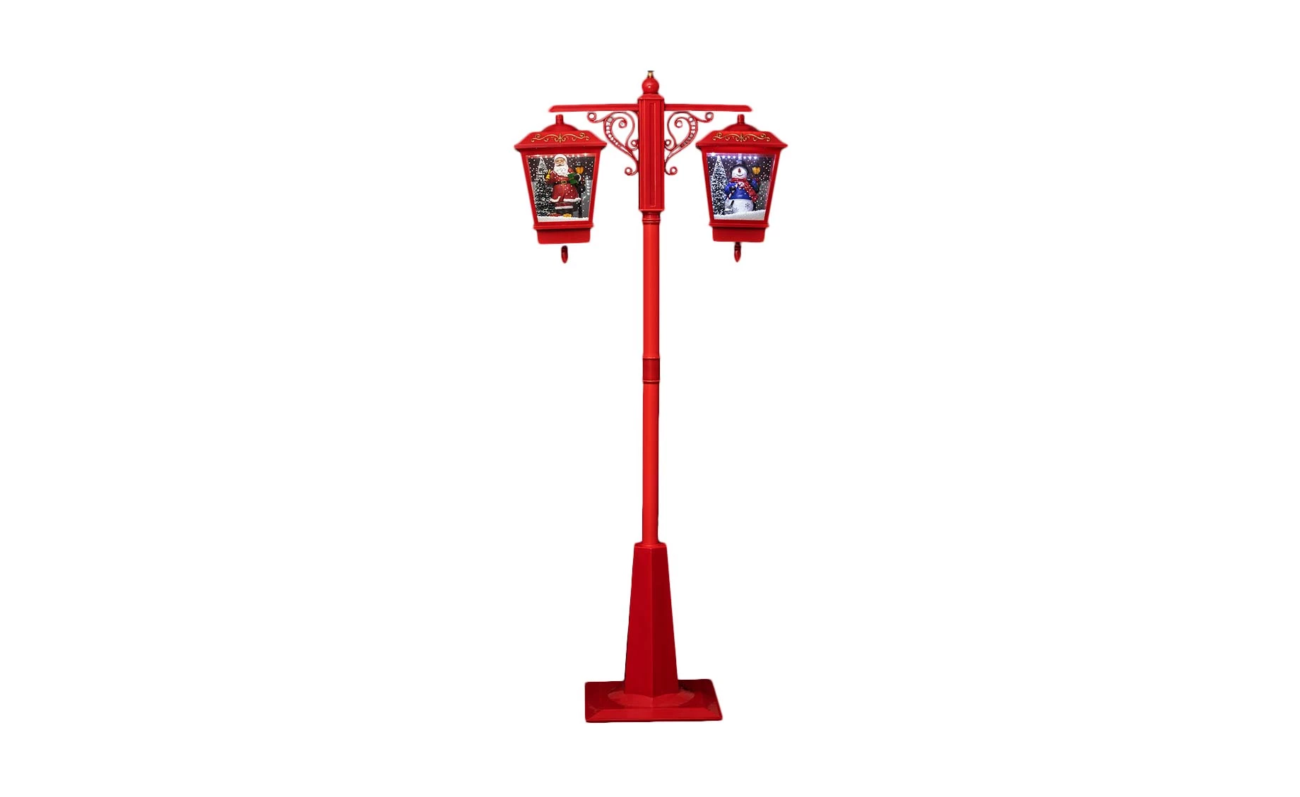 Podna lampa Celebration 80x40cm crvena led