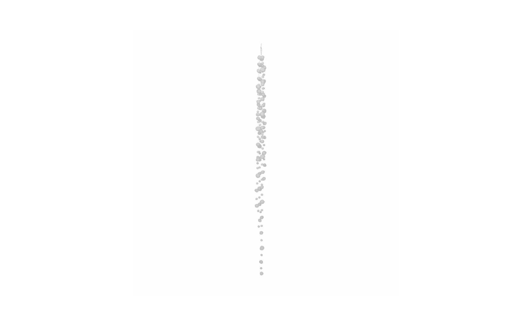 Girlanda pearls 150cm