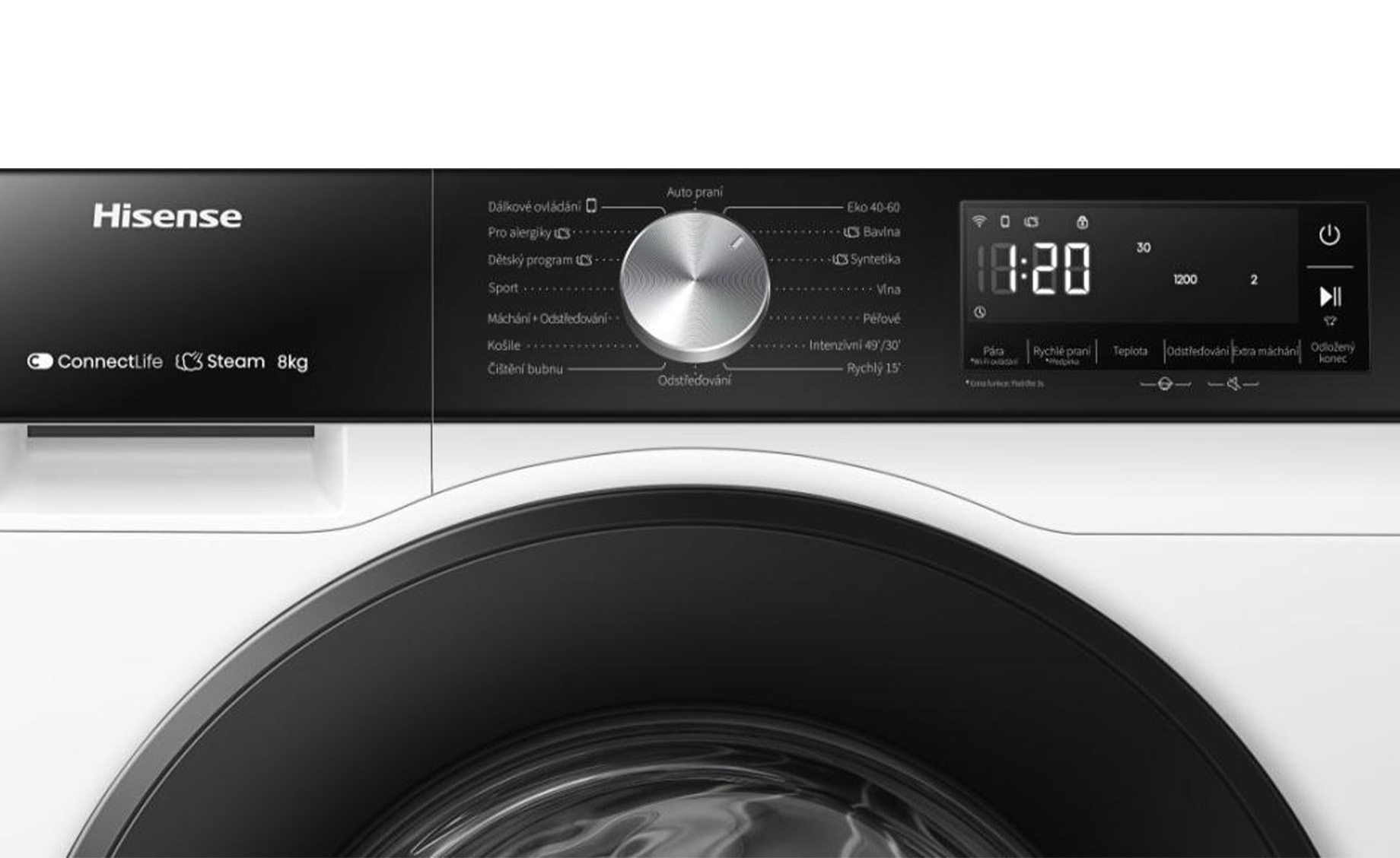 Hisense WF 3S8043 BW mašina za pranje veša