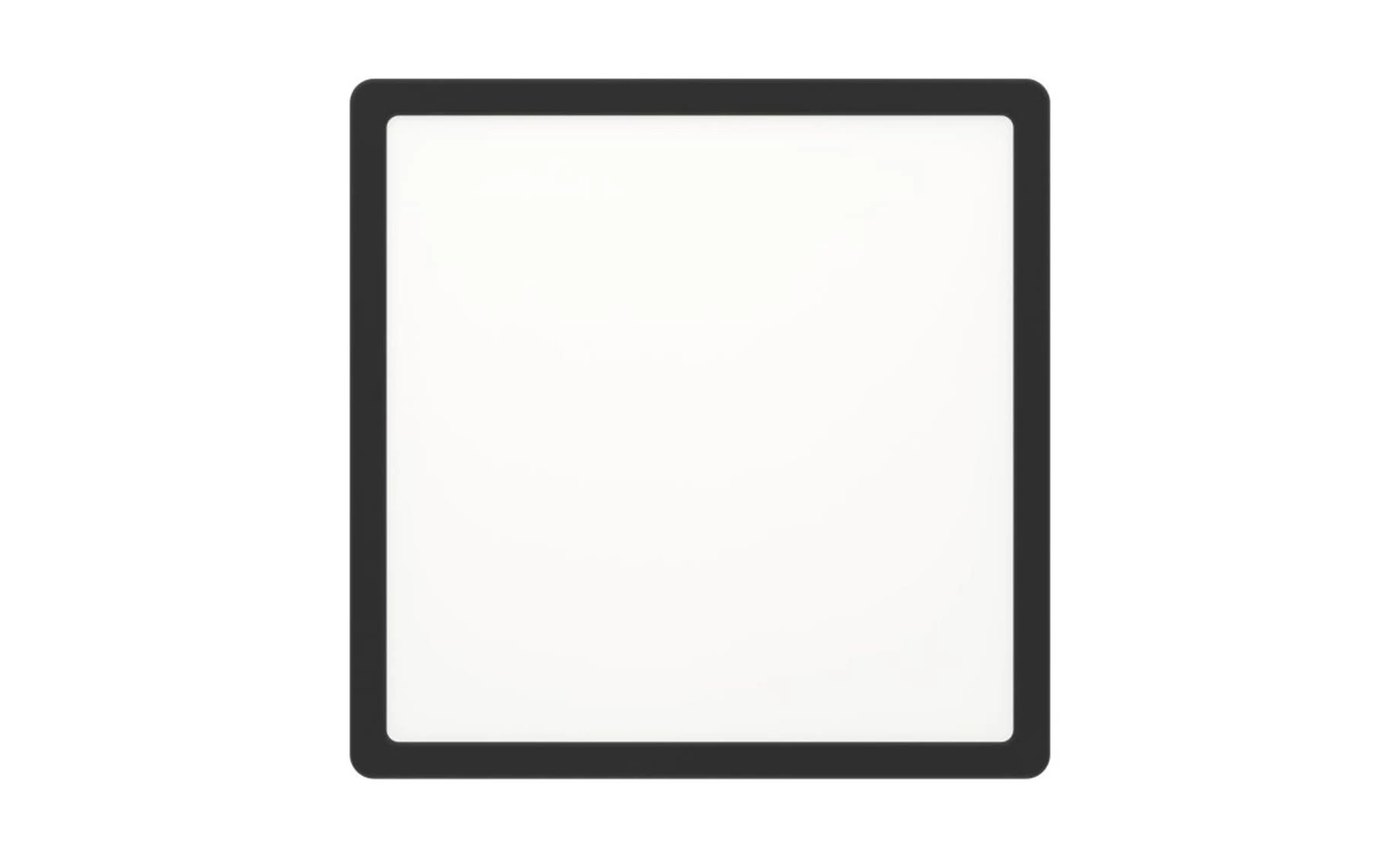 Ugradbena plafonjera Fueva LED crna 4000K