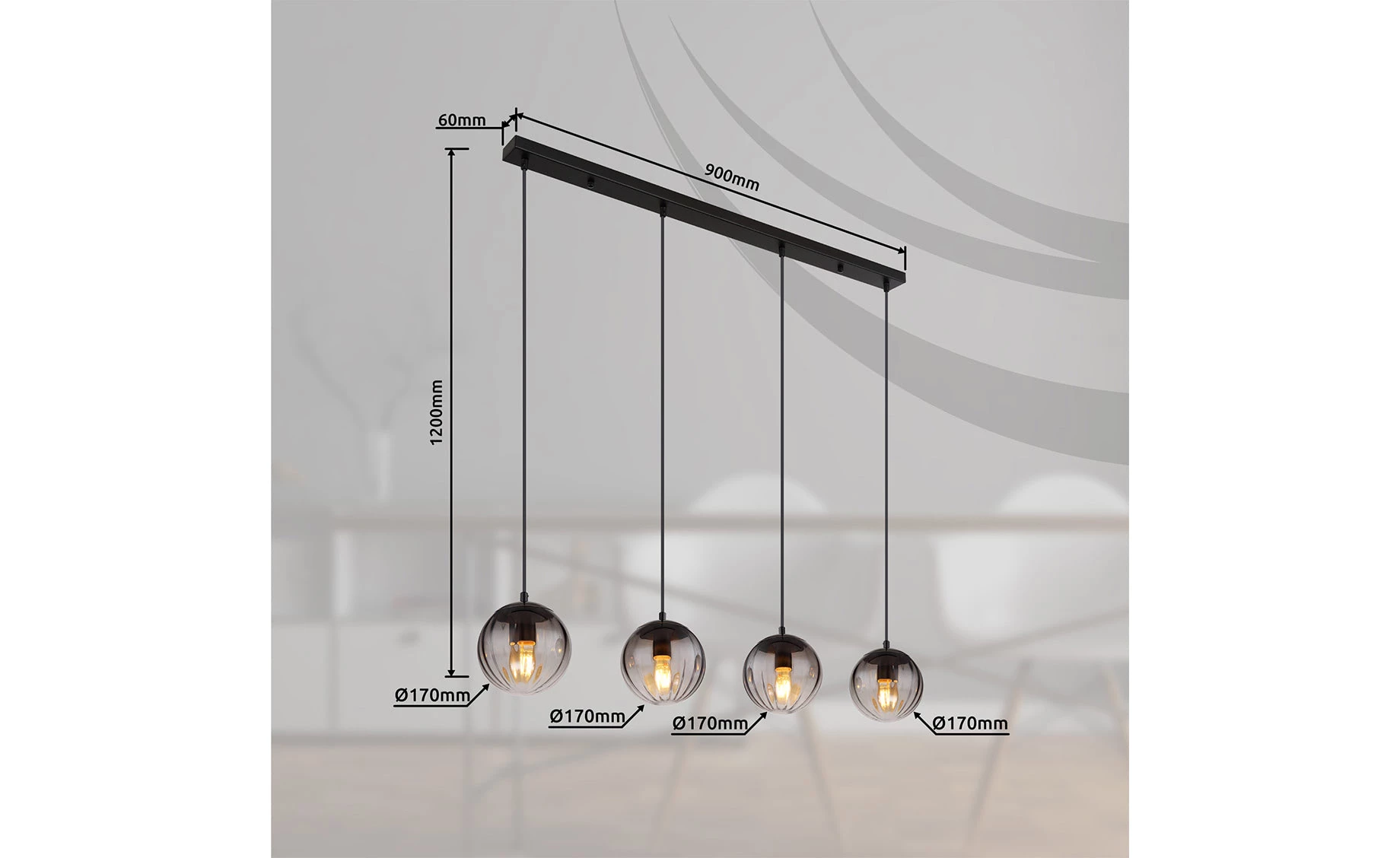 Viseća lampa Dallerta