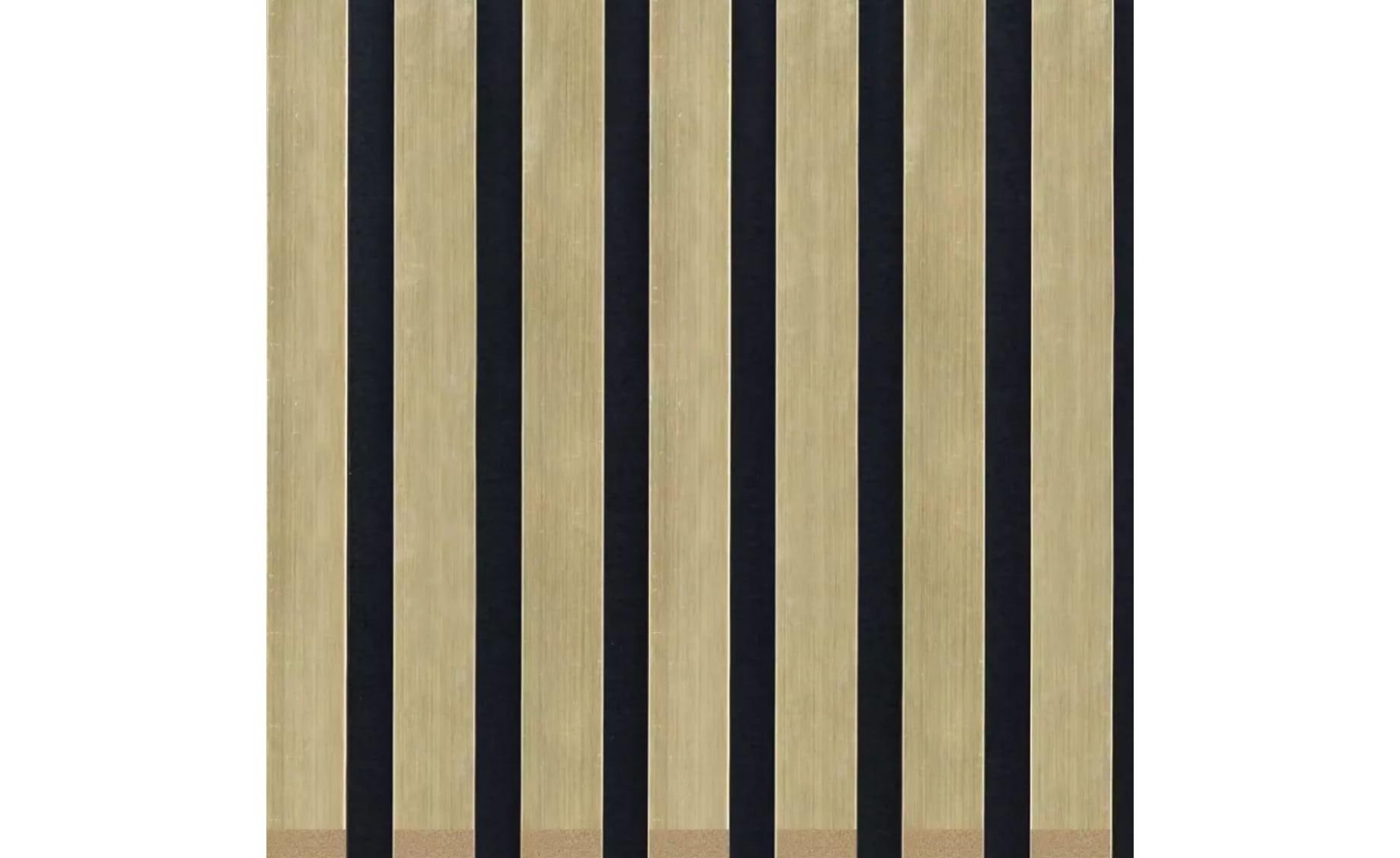 Lamelna ploča MDF/filc zlatno žute boje 2.1x30x265cm