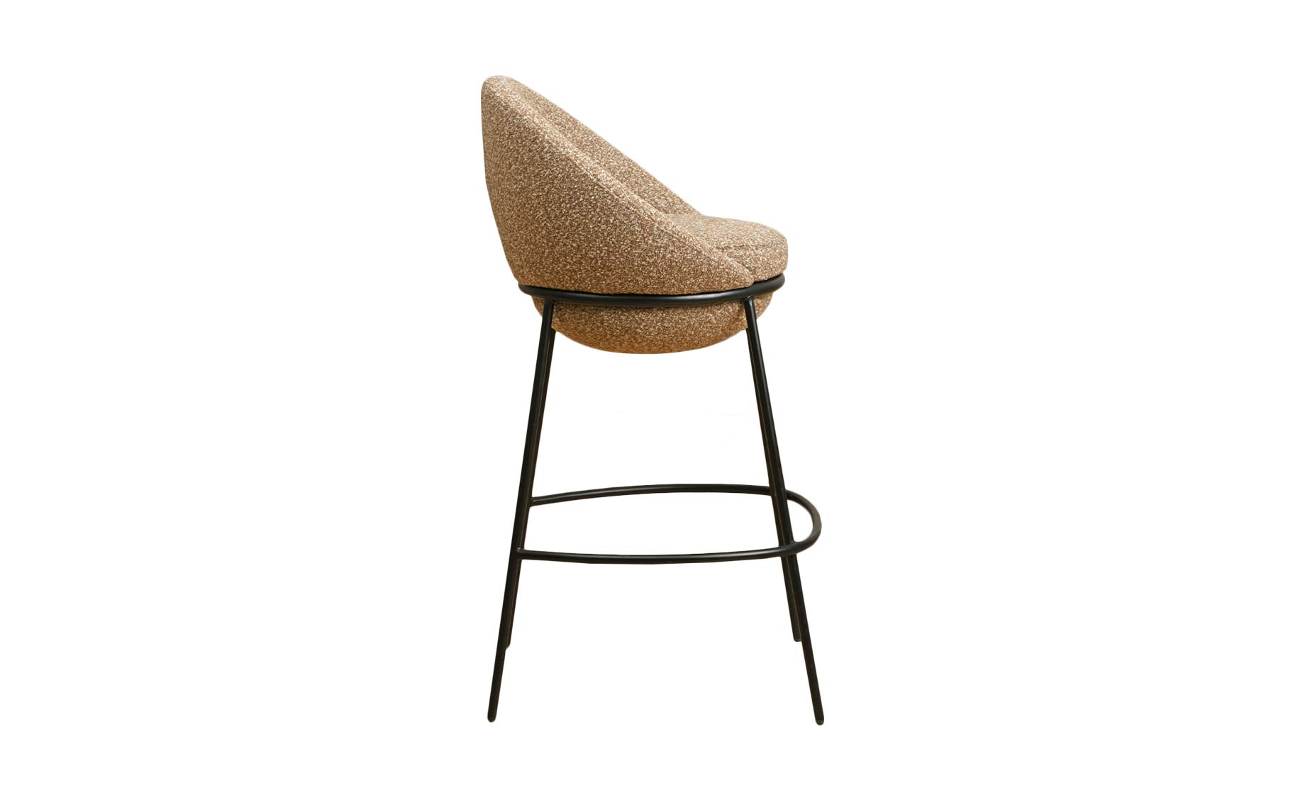 Uovo barska stolica 53x51x100 cm smeđa