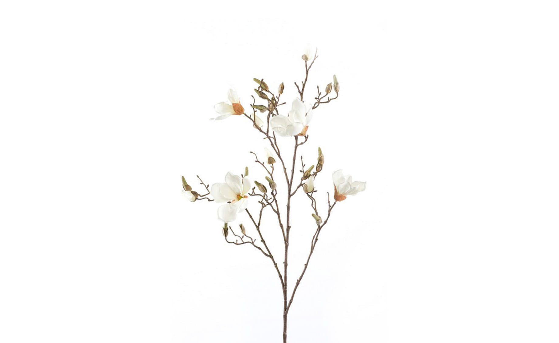 Veštački cvet Magnolia 65cm šampanj