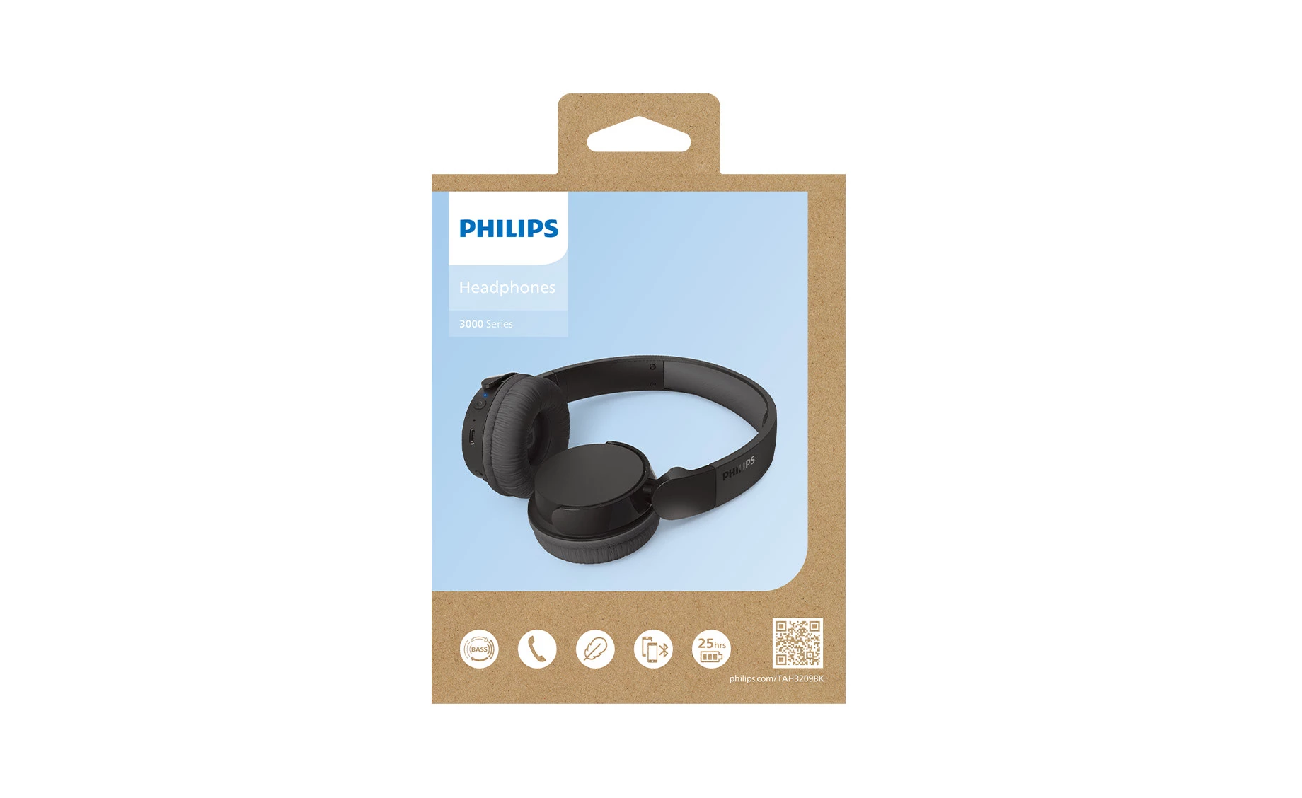 Philips TAH3209BK/00 bluetooth slušalice