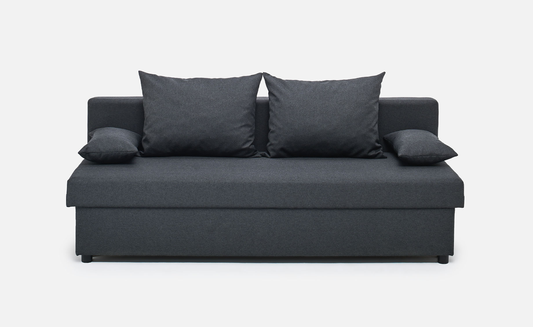 Marlo trosed sa ležajem 192x82x85 cm tamno siva