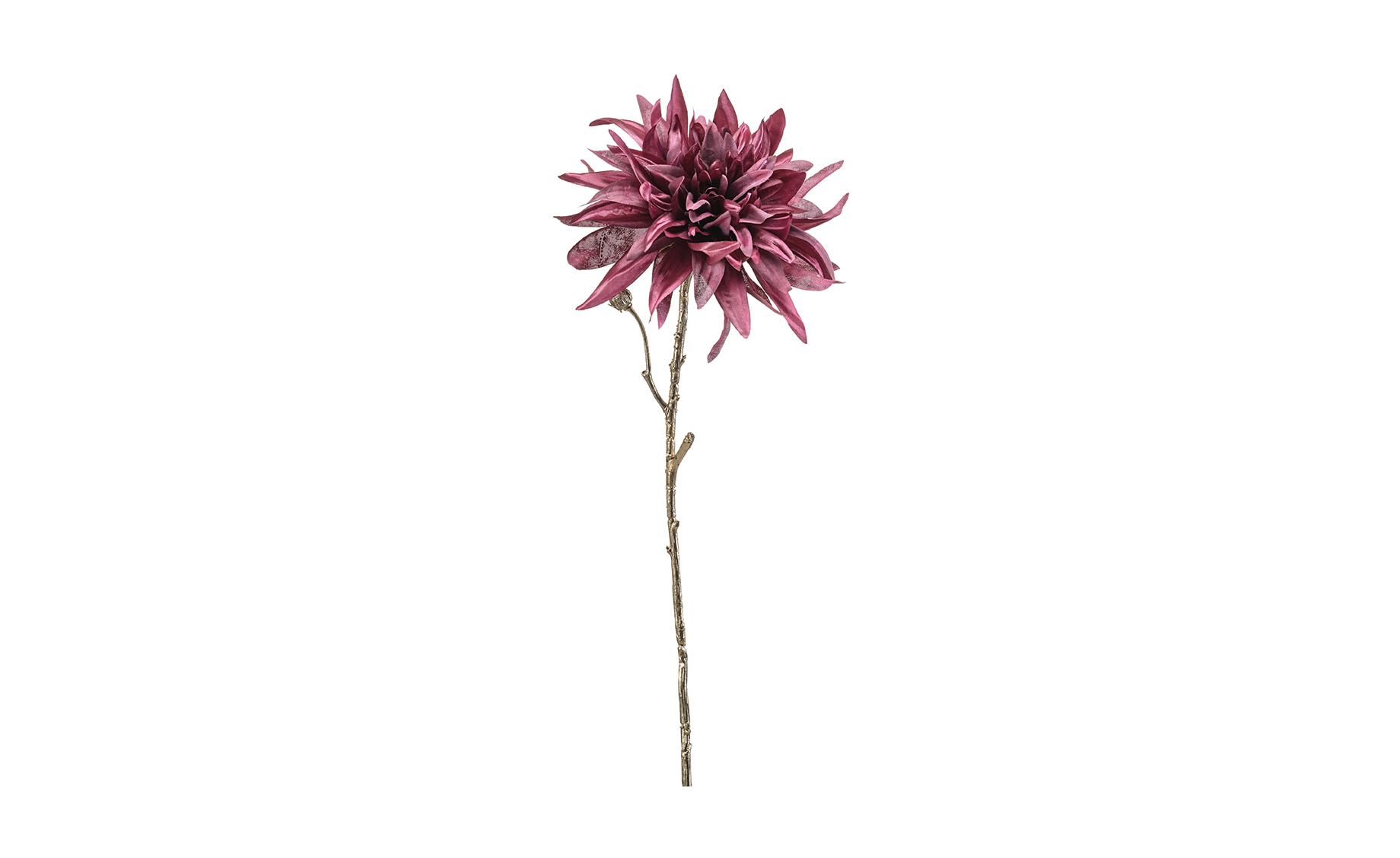 Veštački cvet Dahlia 60cm bordo