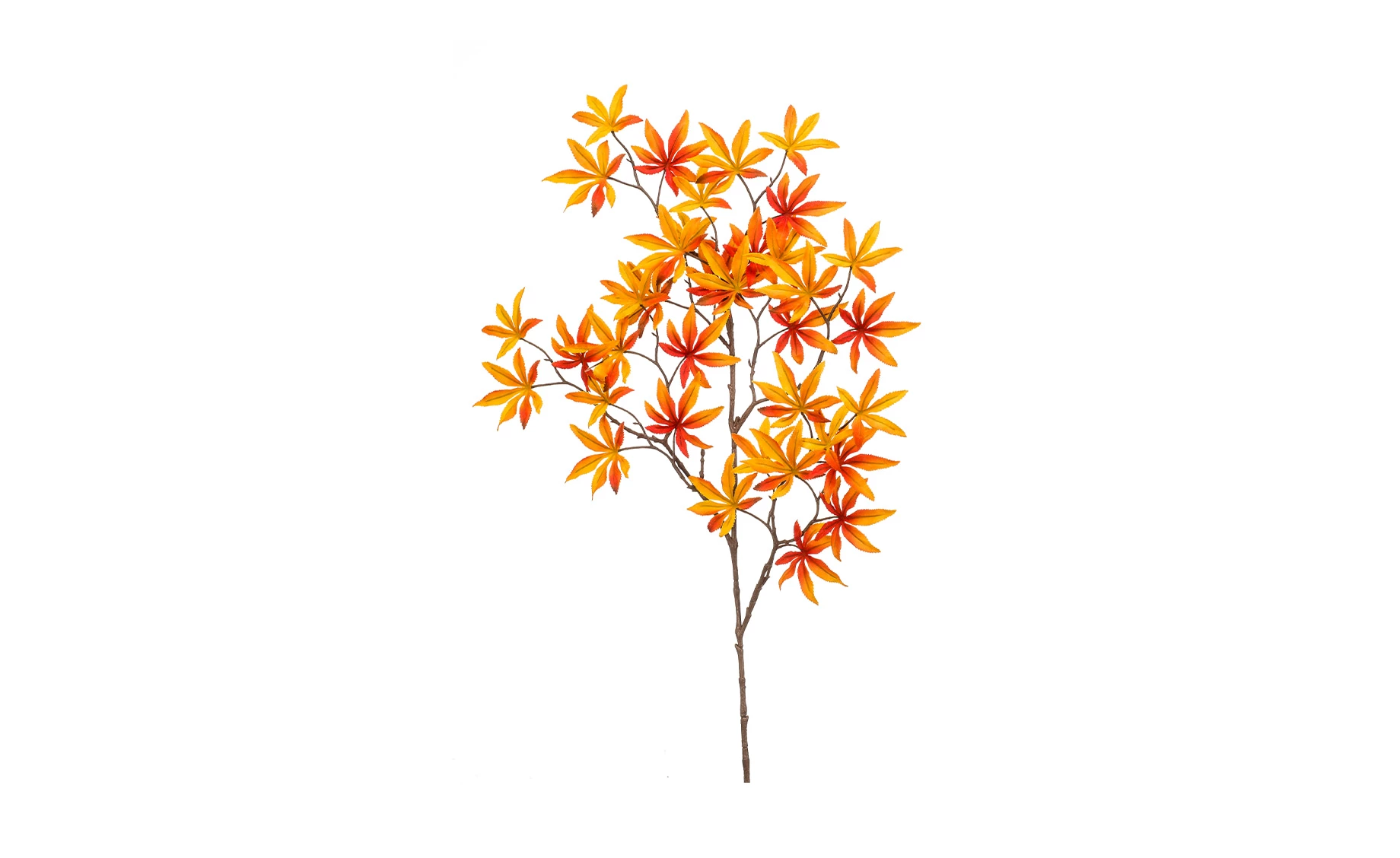 Veštački cvet Japanese 88cm narandžasti
