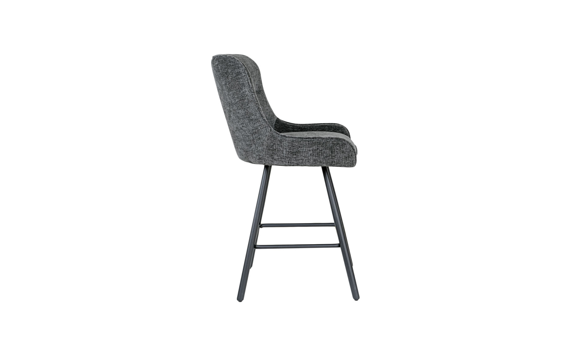 Aliano barska stolica 49x57,5x94,5 cm siva