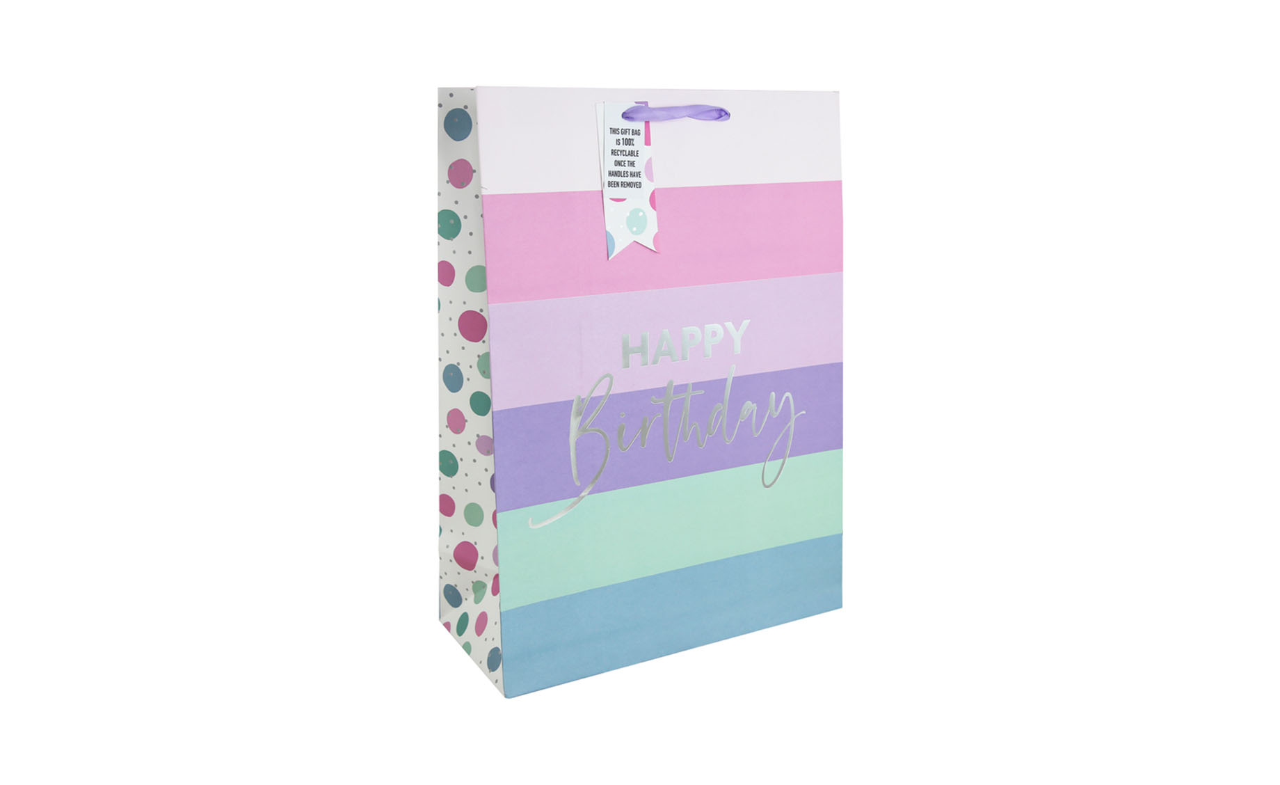 Ukrasna kesa  Birthday stripes XL