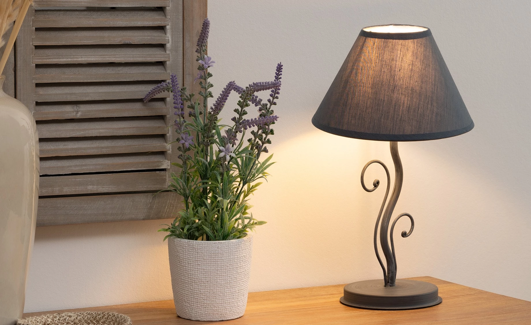 Stona lampa Flores više boja i dezena