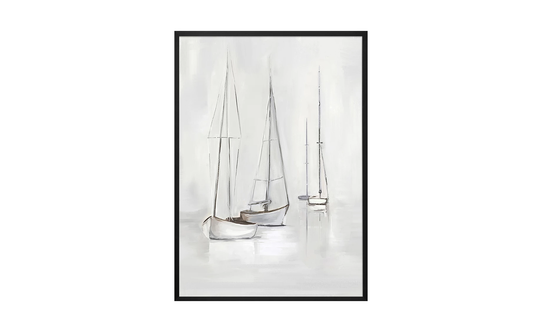 Slika s okvirom Sea boats 50x70cm