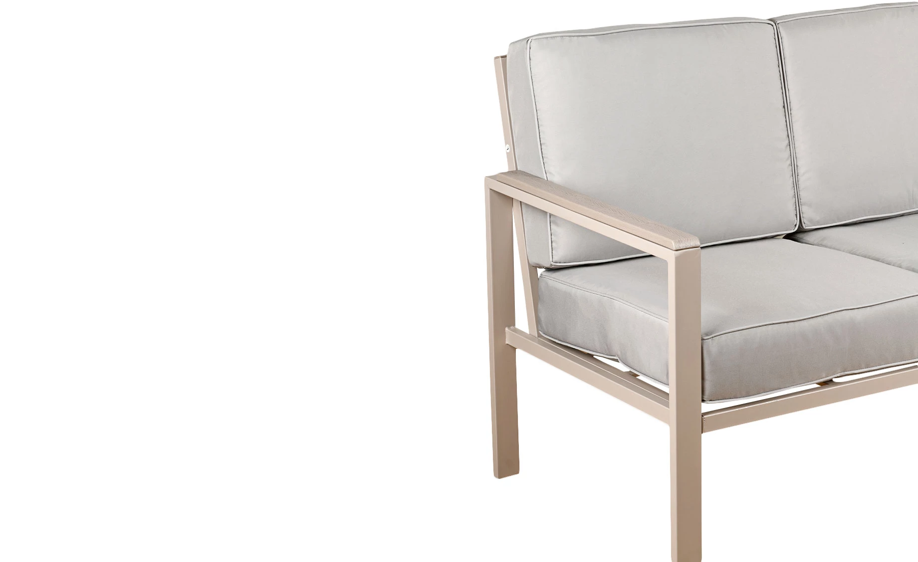 Andora metalni baštenski set cappucino