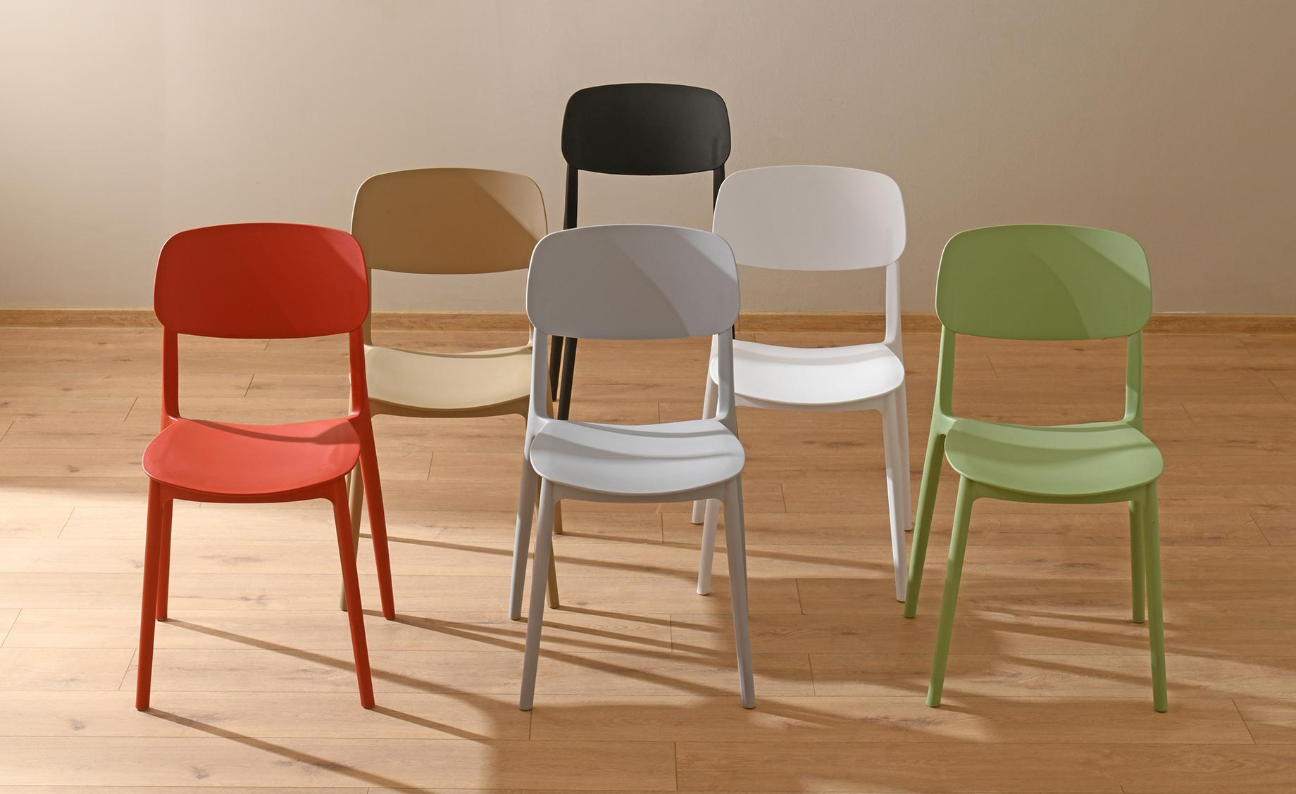 Sienna stolica 51x38x78,5 cm cappuccino