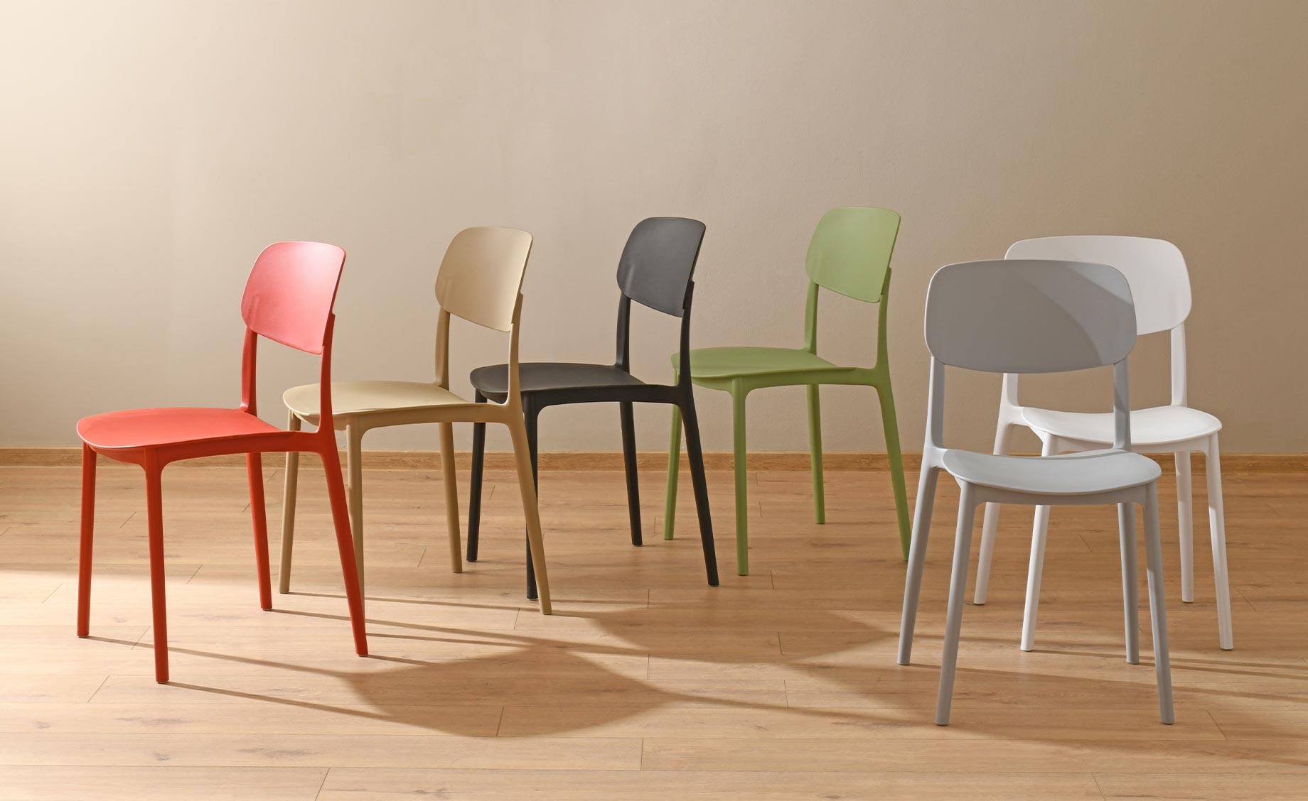Sienna stolica 51x38x78,5 cm cappuccino