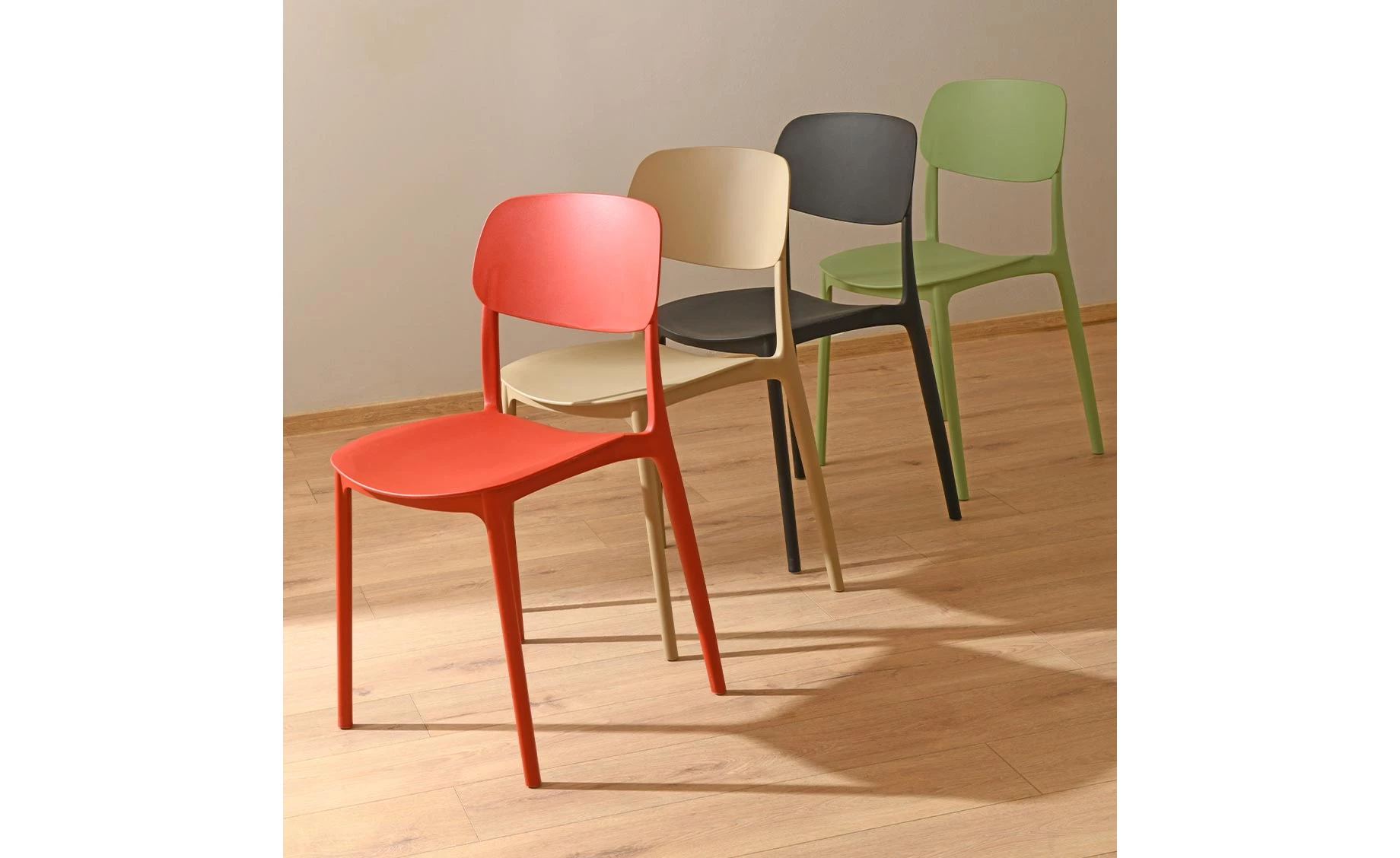 Sienna stolica 51x38x78,5 cm zelena