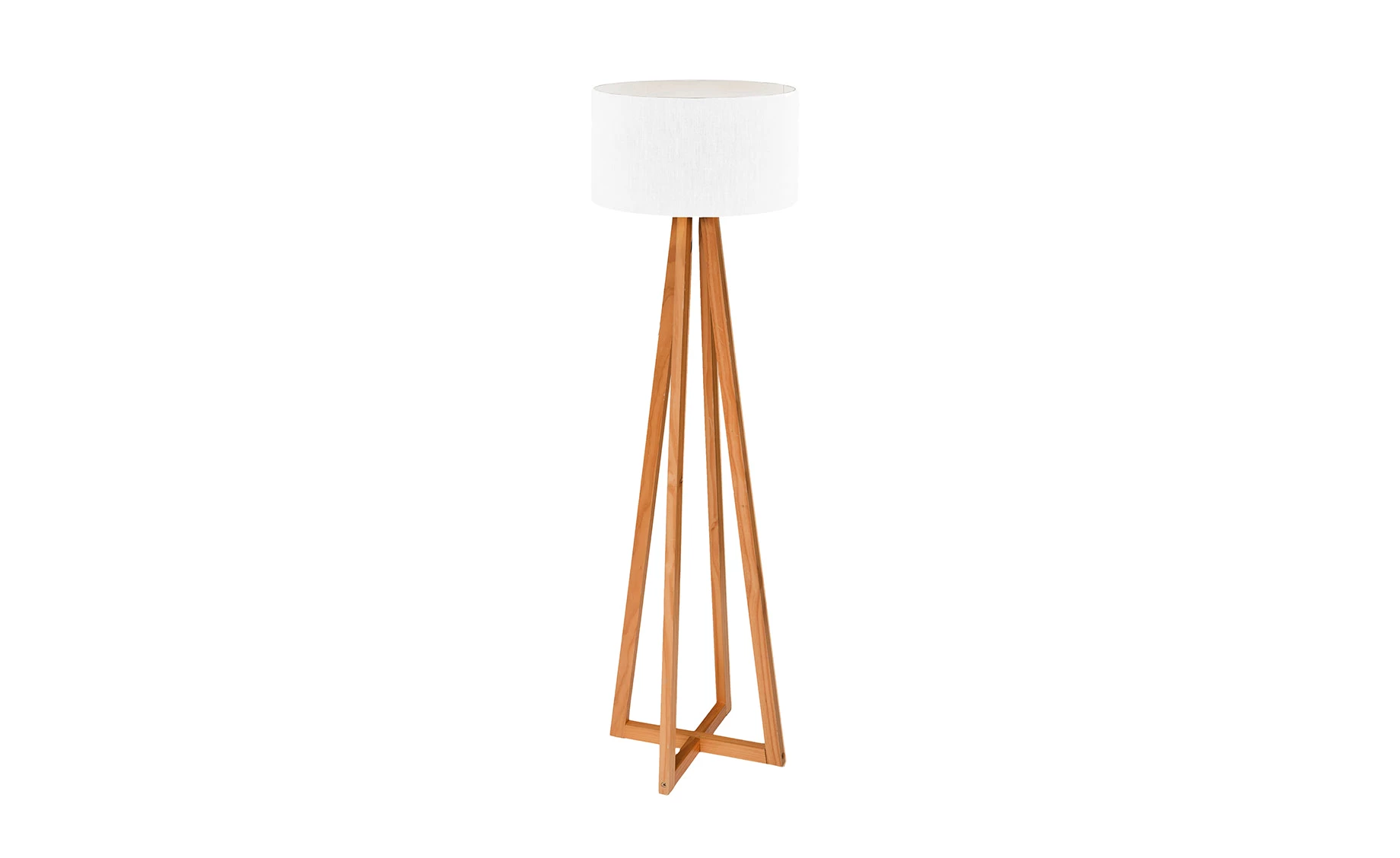 Podna lampa Molu bela