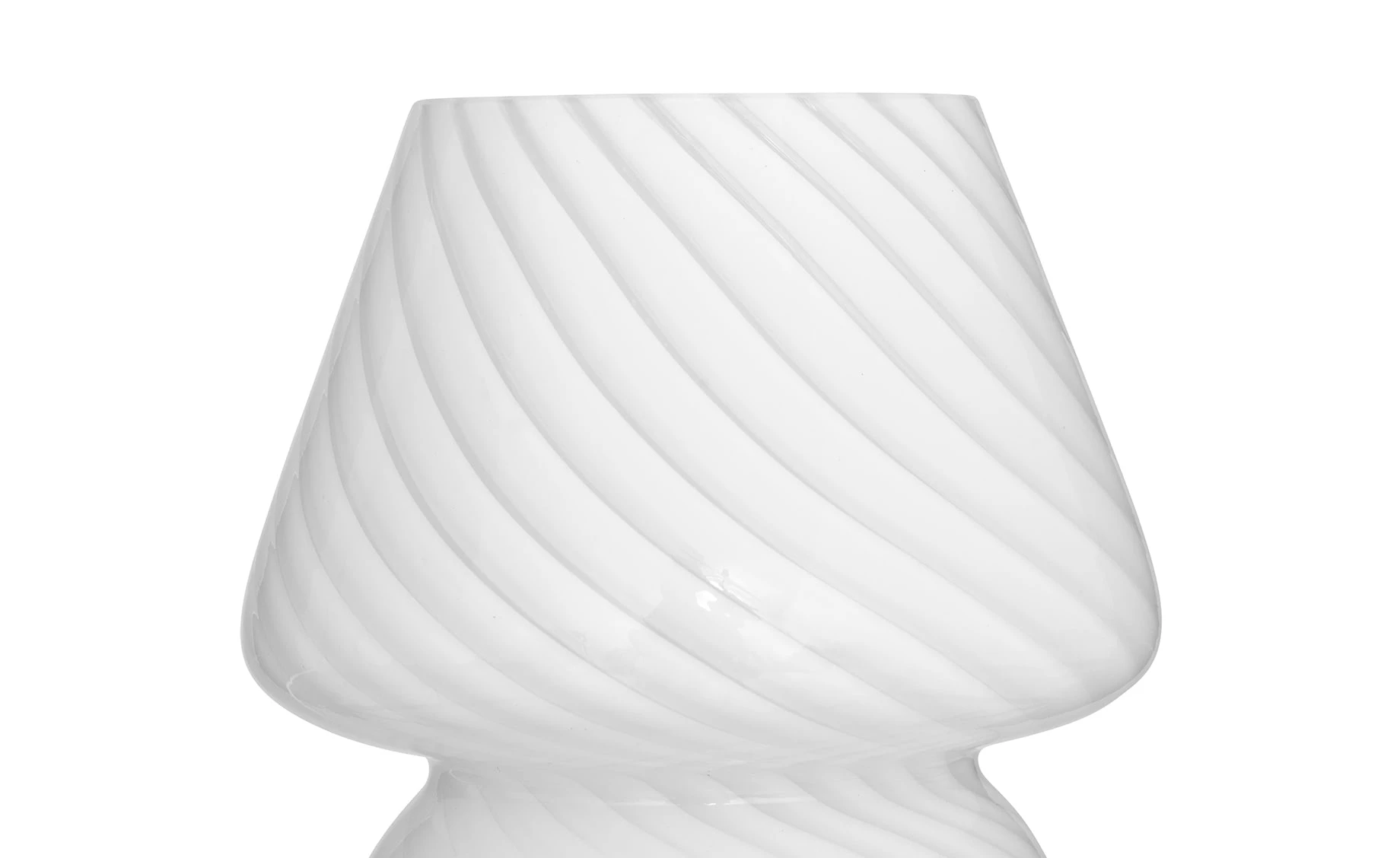 Stona lampa Mushroom Clara bela