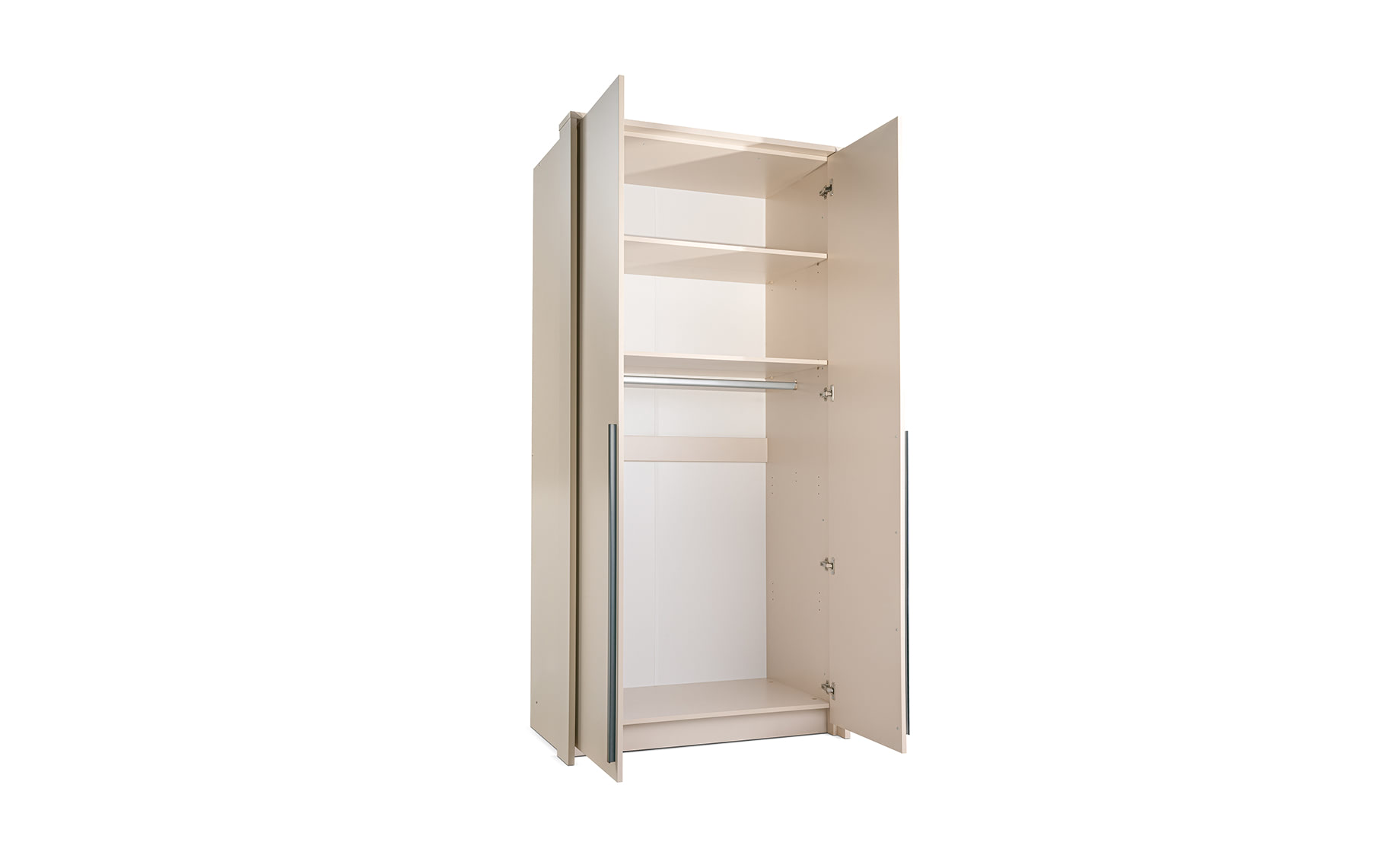 Genua ormar 2 vrata 105x65x215 cm bež