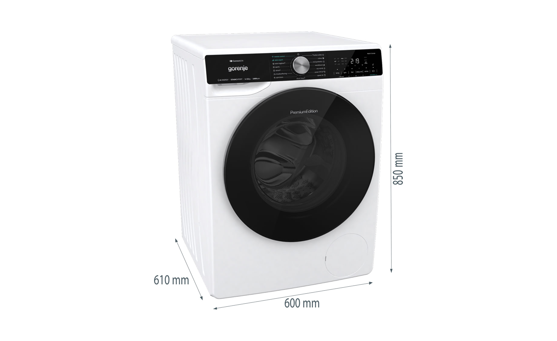 Gorenje WNS 114A3 TWIFI mašina za pranje veša