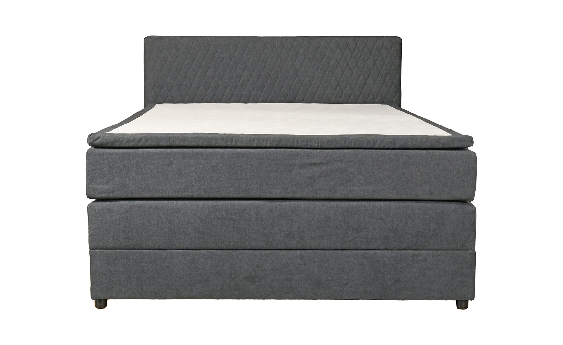 Omaha boxspring krevet 170x213x120 cm sivi