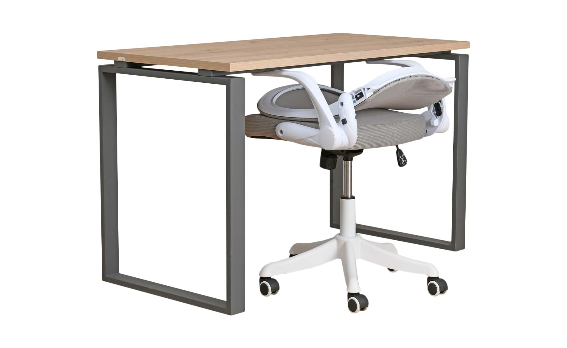 Flip kancelarijska stolica 58x60,5x94-104 cm siva