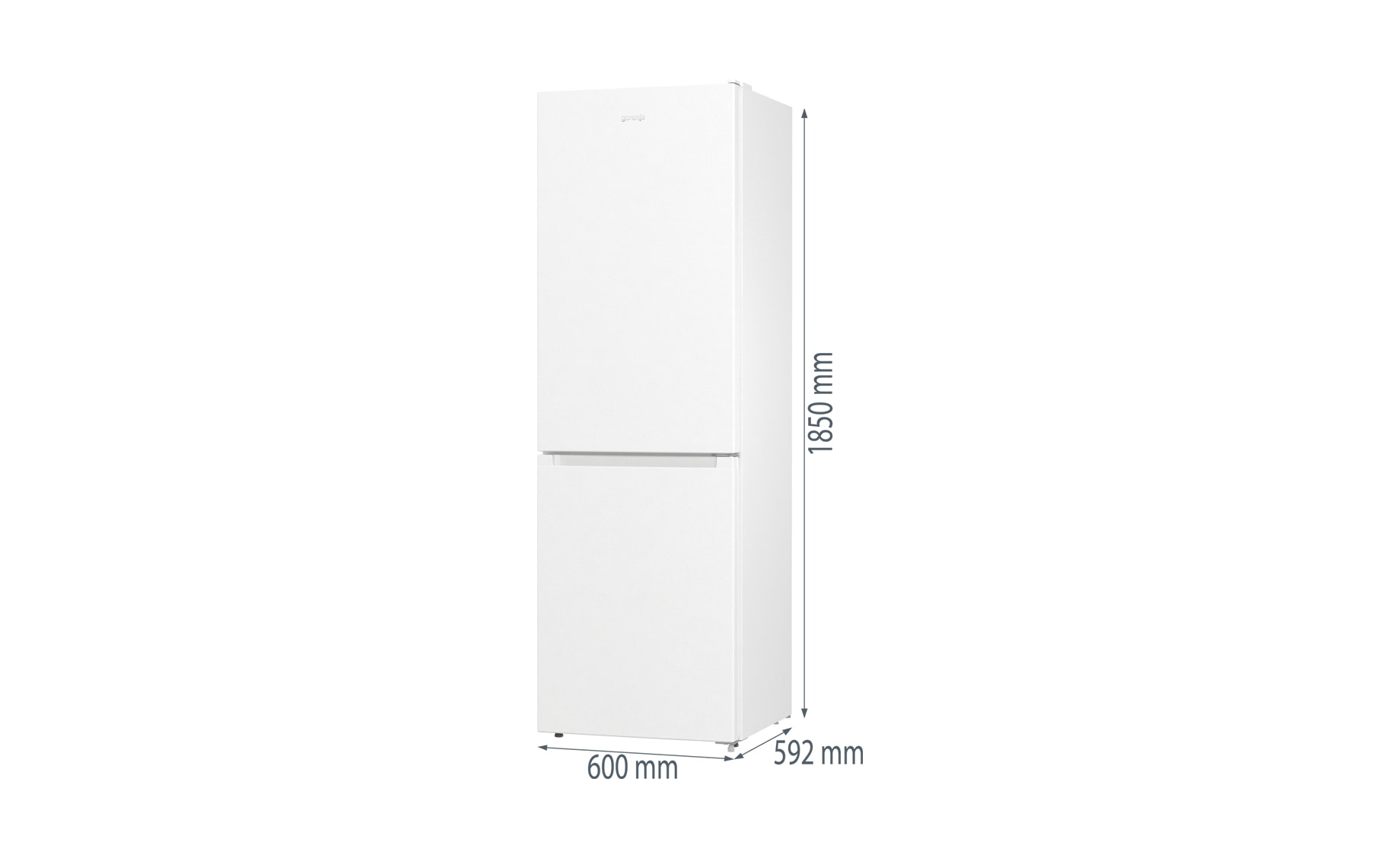 Gorenje NRK 619 EEW4 kombinovani frižider