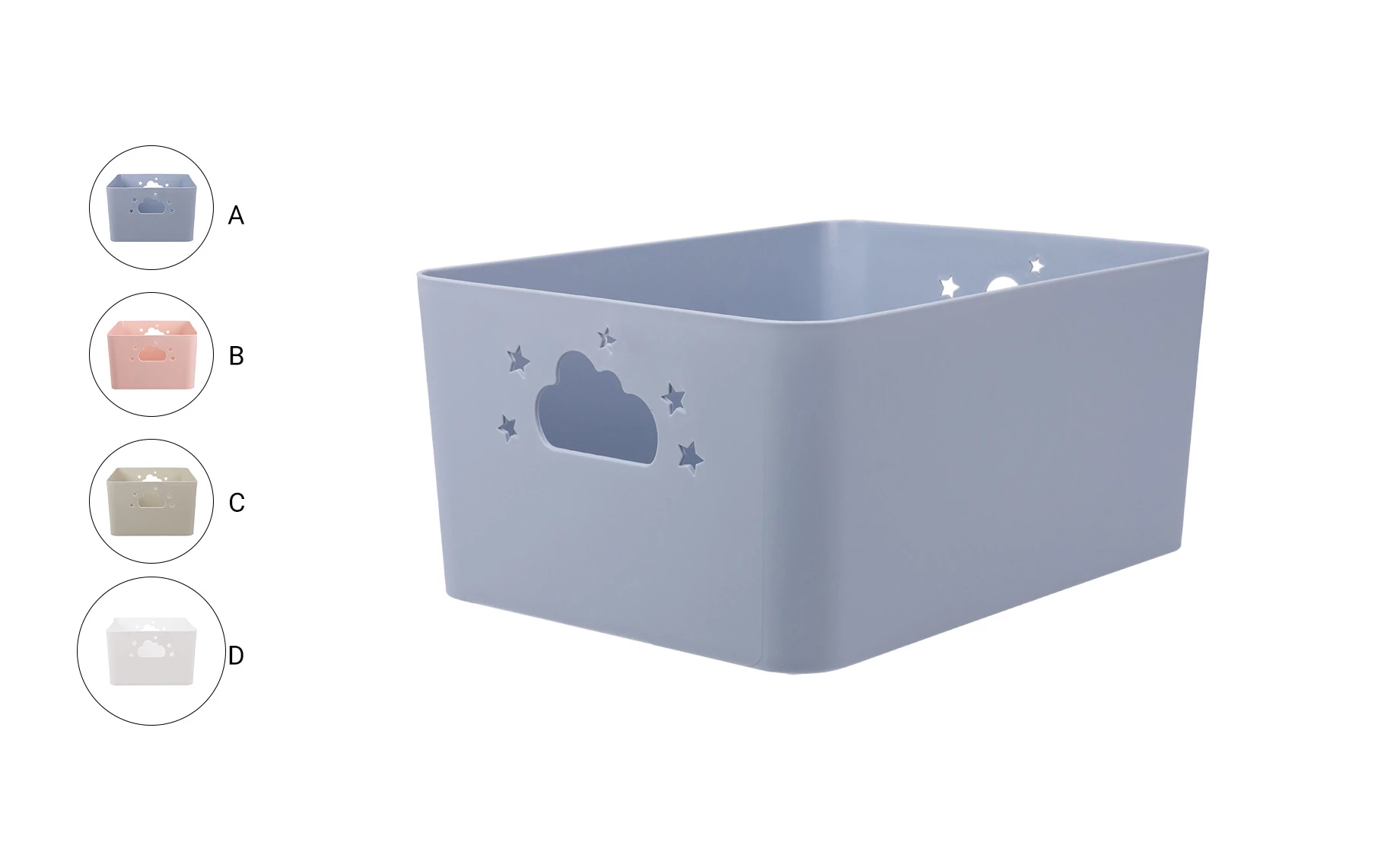 Kutija za odlaganje Cloud 26x17,4x11cm više boja