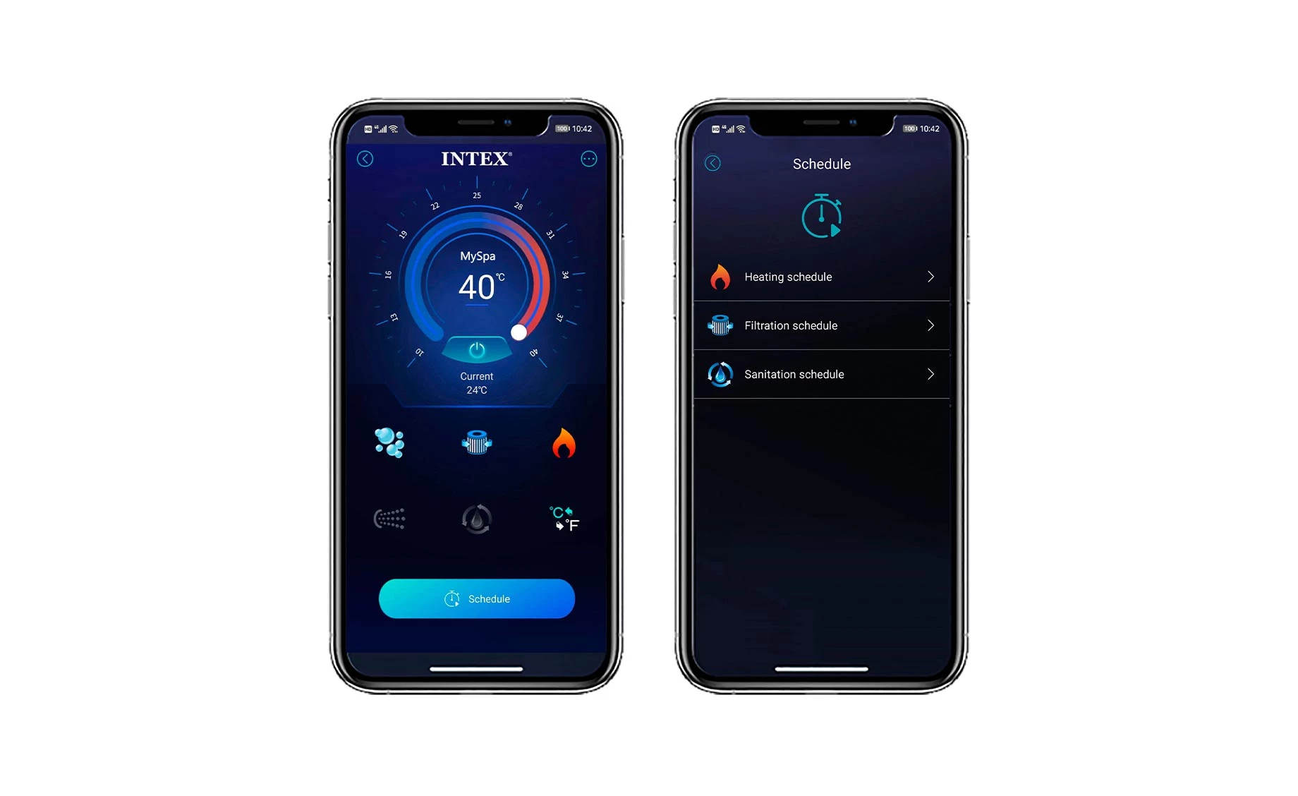 Bazen Intex Onyx Black Octagon Spa za 6 osoba 28462