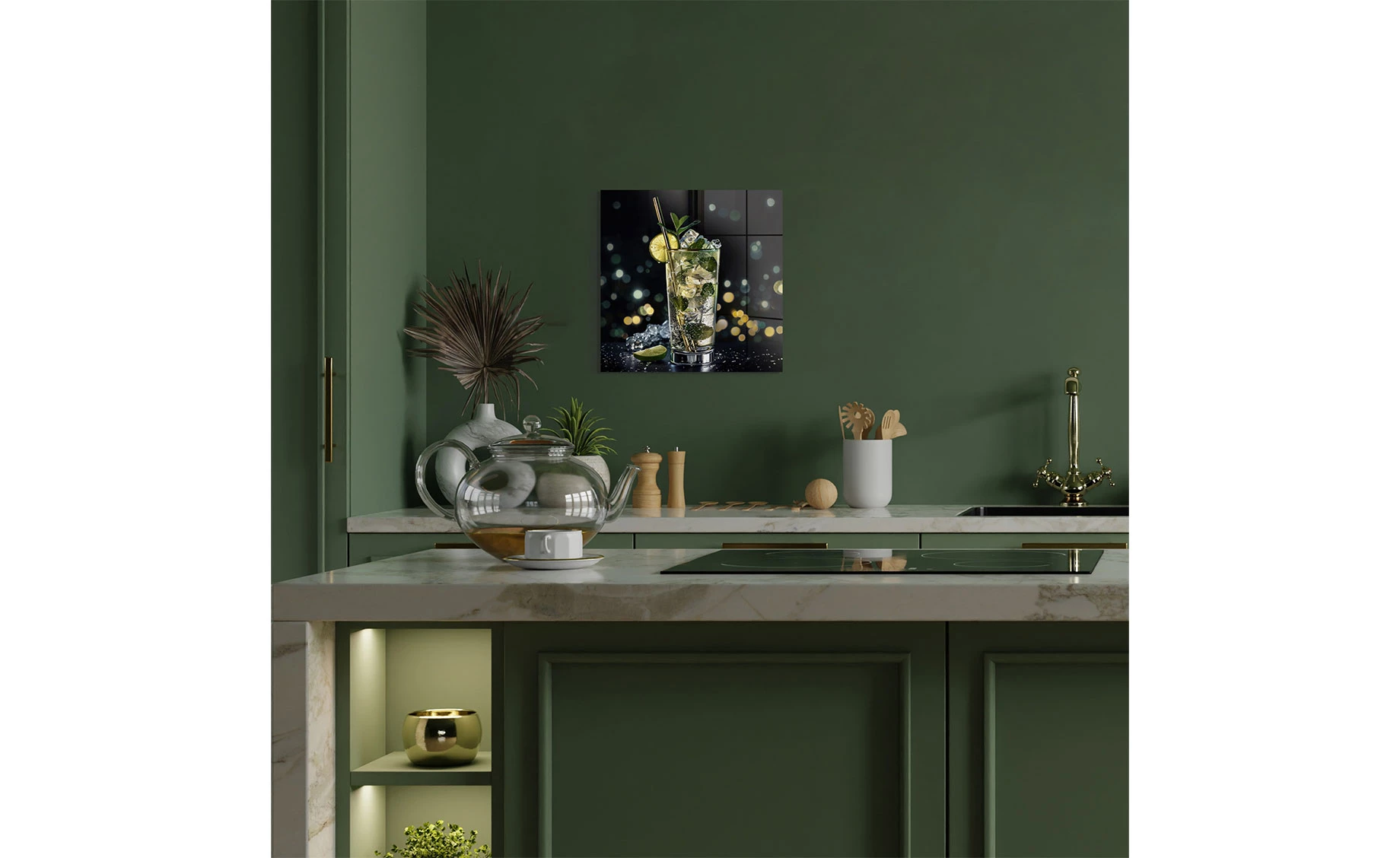 Slika staklo Mojito 30x30cm