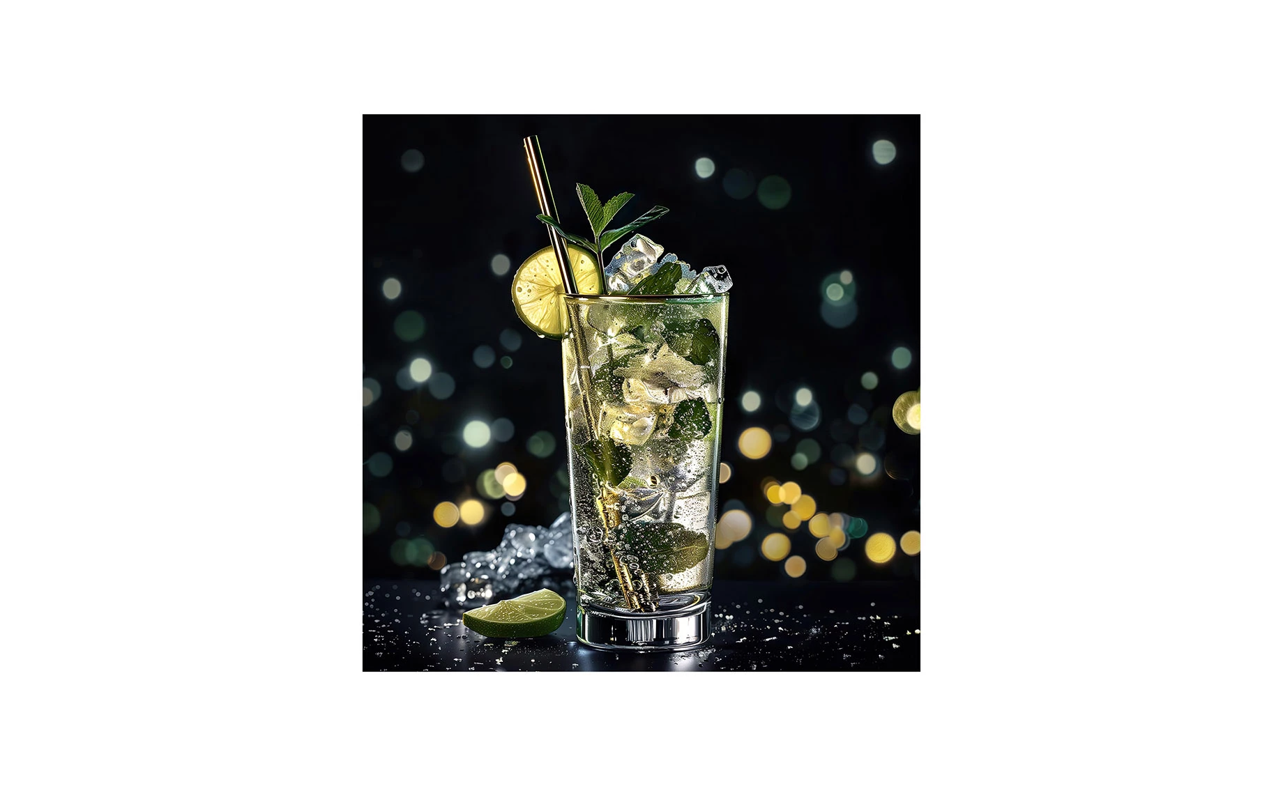 Slika staklo Mojito 30x30cm