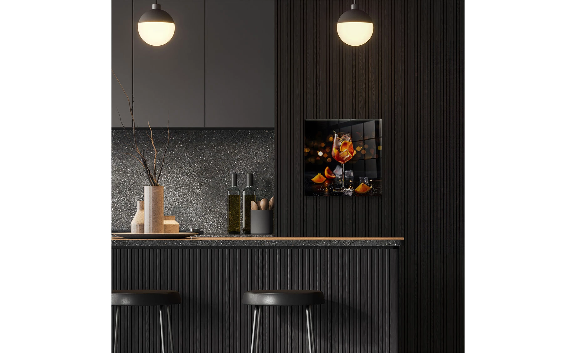 Slika staklo Aperol 30x30cm