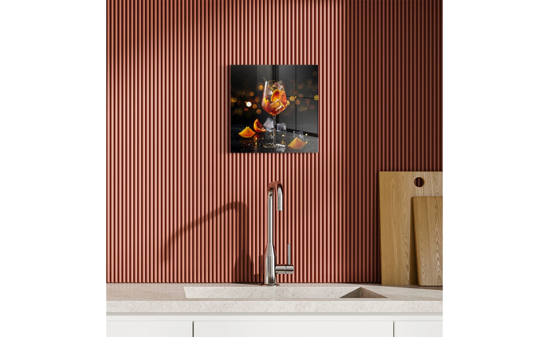 Slika staklo Aperol 30x30cm