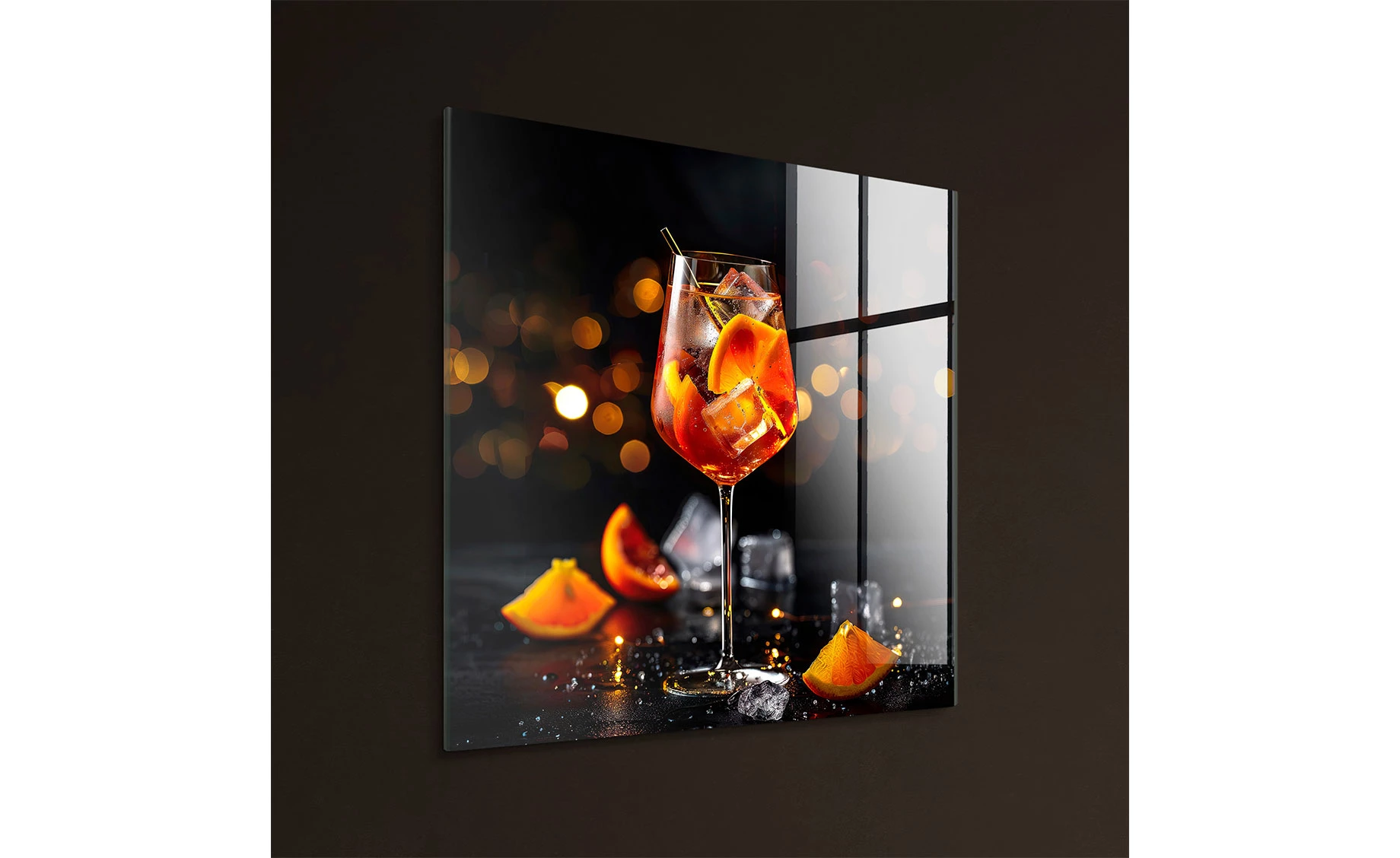 Slika staklo Aperol 30x30cm