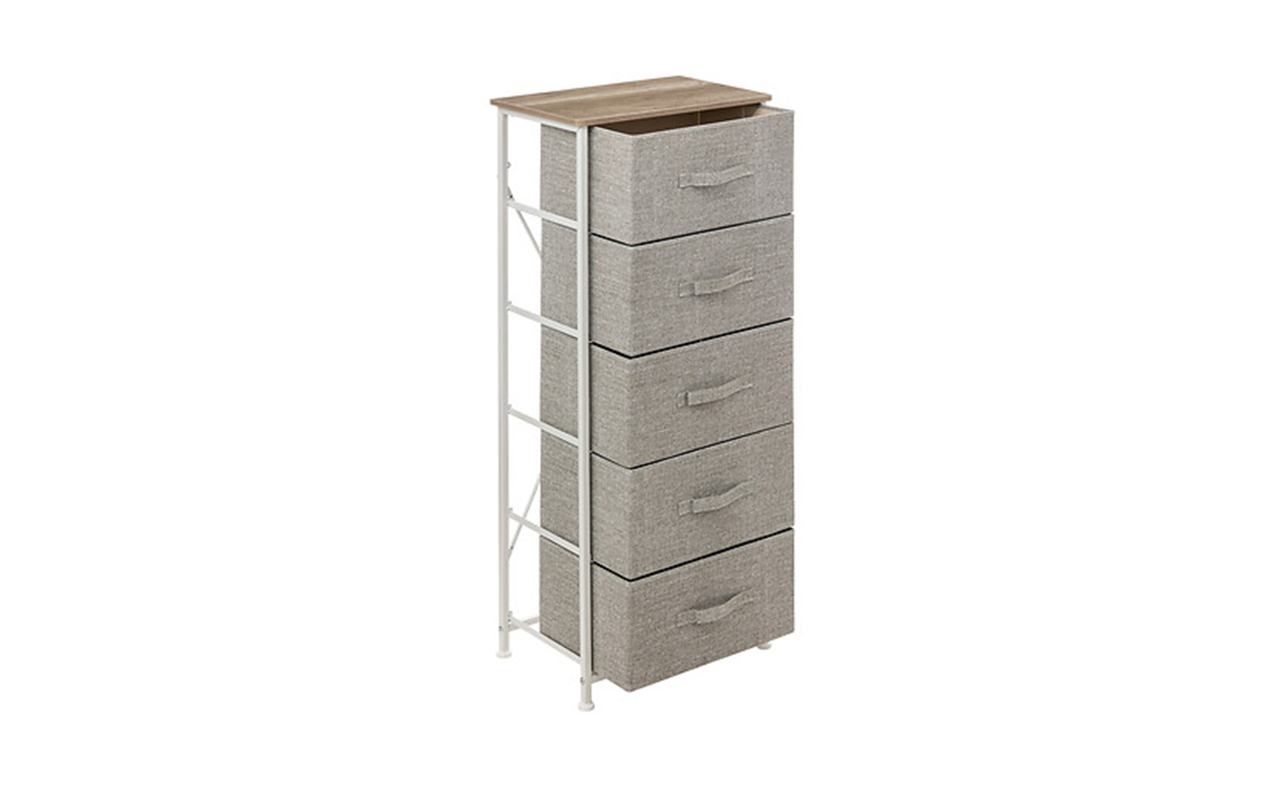 Fiokar Andy 5/1 45x30x114cm svetlo sivi