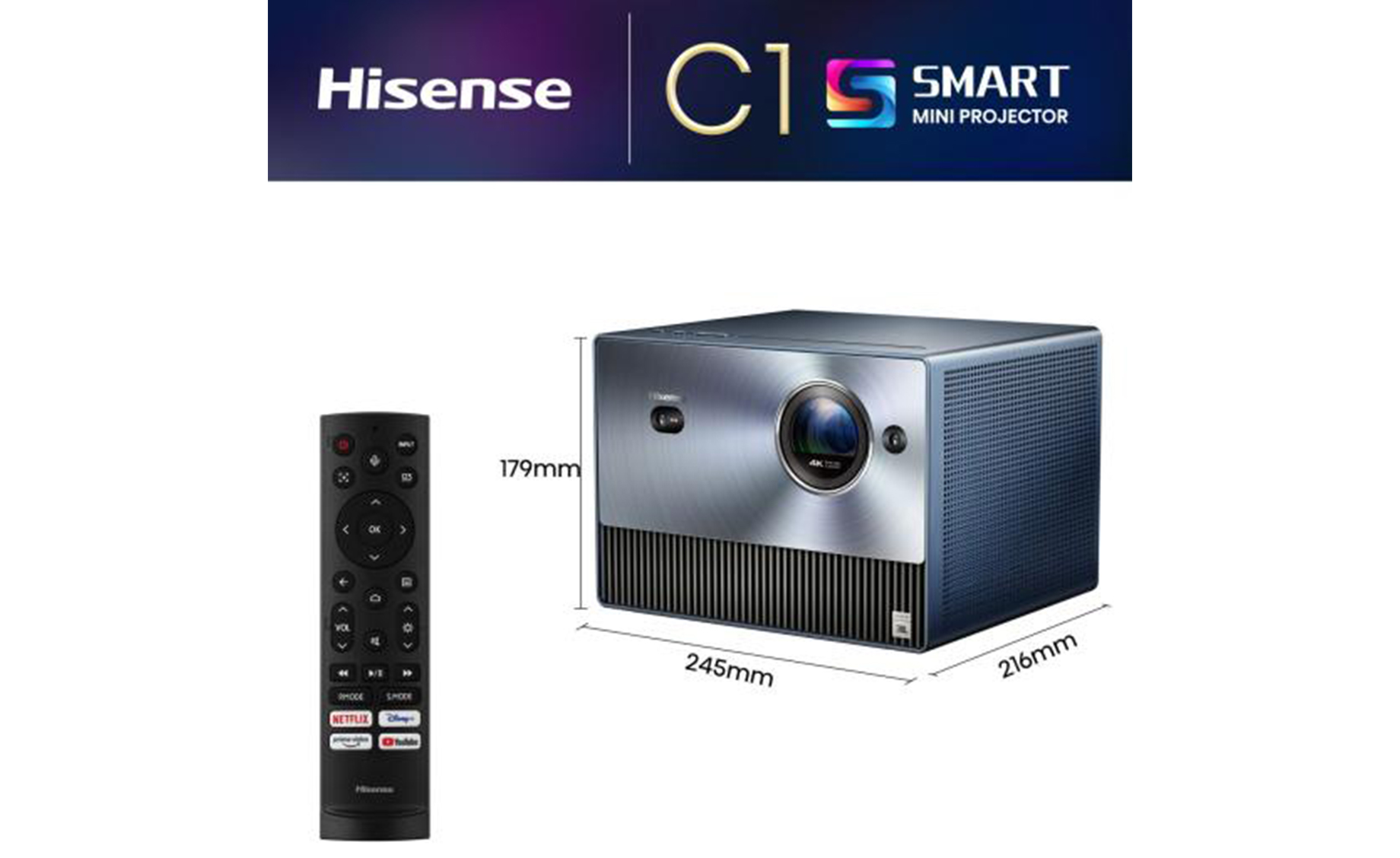 Hisense C1 mini smart projektor